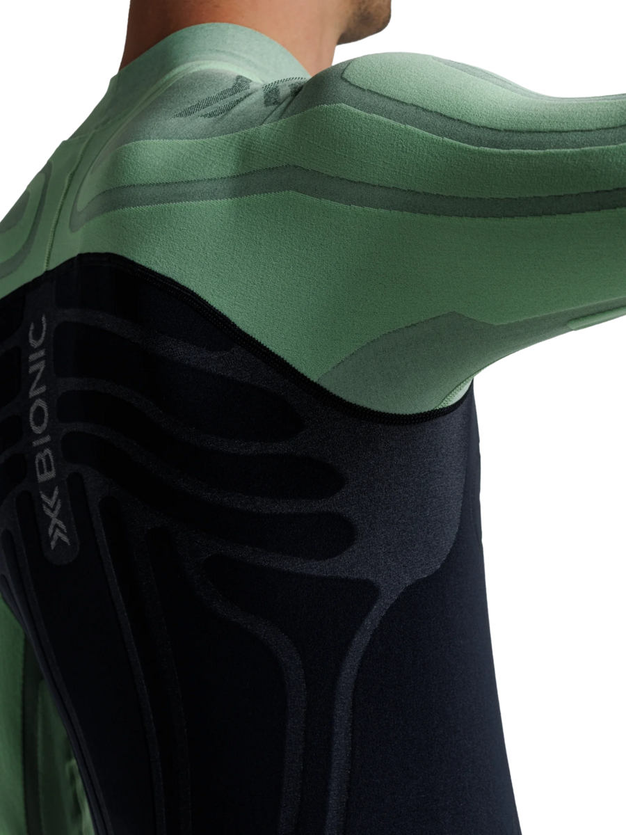 X-BIONIC HEATLOOP SHIRT LS MEN - Digital Lime X Black - Longsleeves - 18 of 21