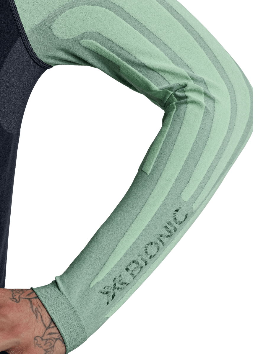 X-BIONIC HEATLOOP SHIRT LS MEN - Digital Lime X Black - Longsleeves - 20 of 21