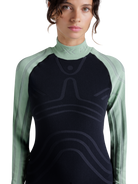 X-BIONIC HEATLOOP SHIRT LS WMN - Digital Lime X Black - Longsleeves - 3 of 19