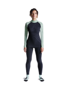 X-BIONIC HEATLOOP SHIRT LS WMN - Digital Lime X Black - Longsleeves - 6 of 19