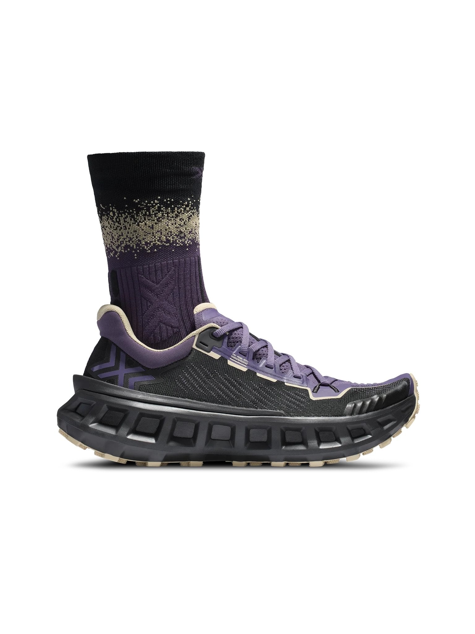 X-BIONIC TERRASKIN X03 - Deep Purple X Black Sand - Footwear - 33 of 50