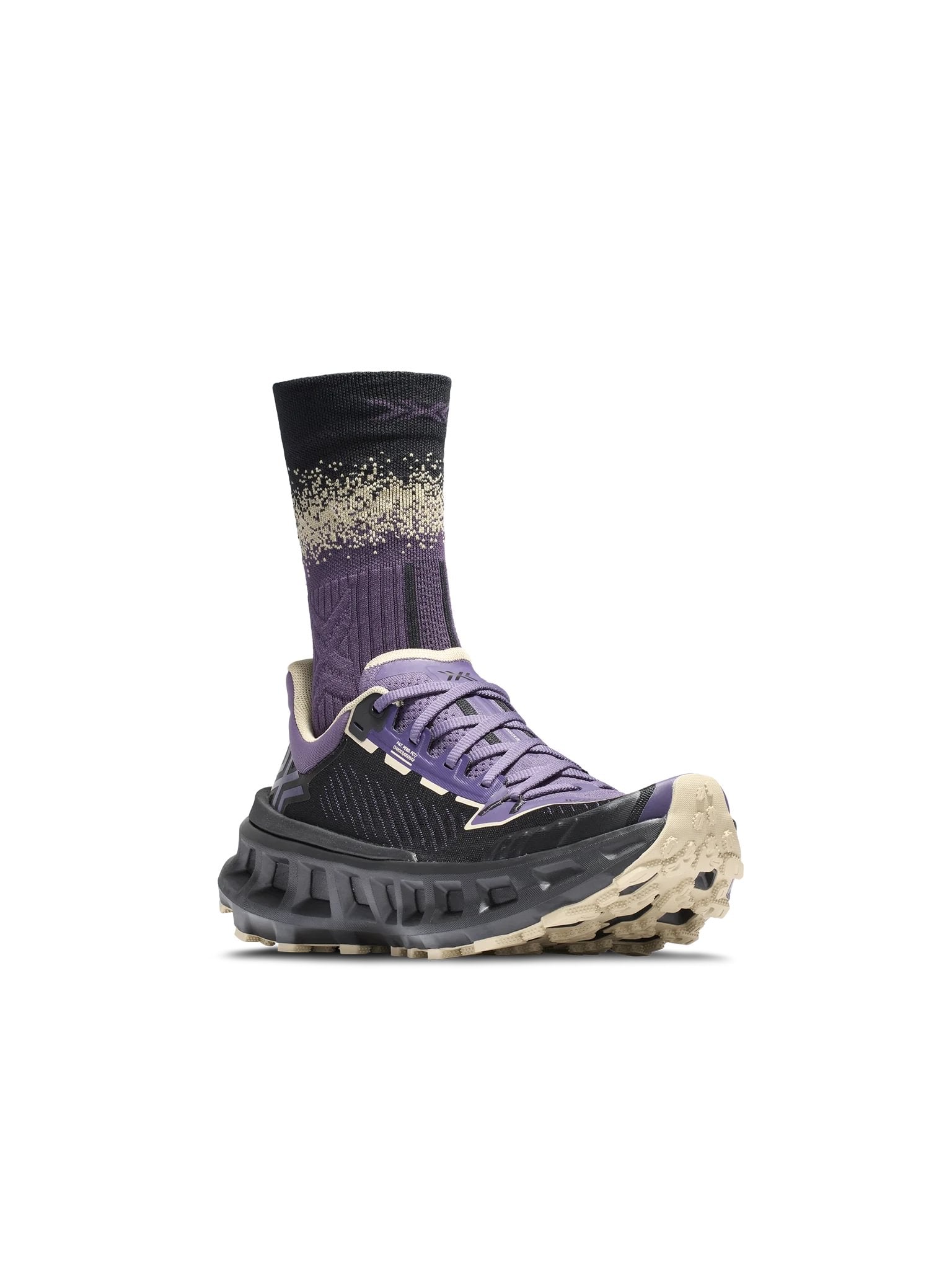 X-BIONIC TERRASKIN X03 - Deep Purple X Black Sand - Footwear - 34 of 50