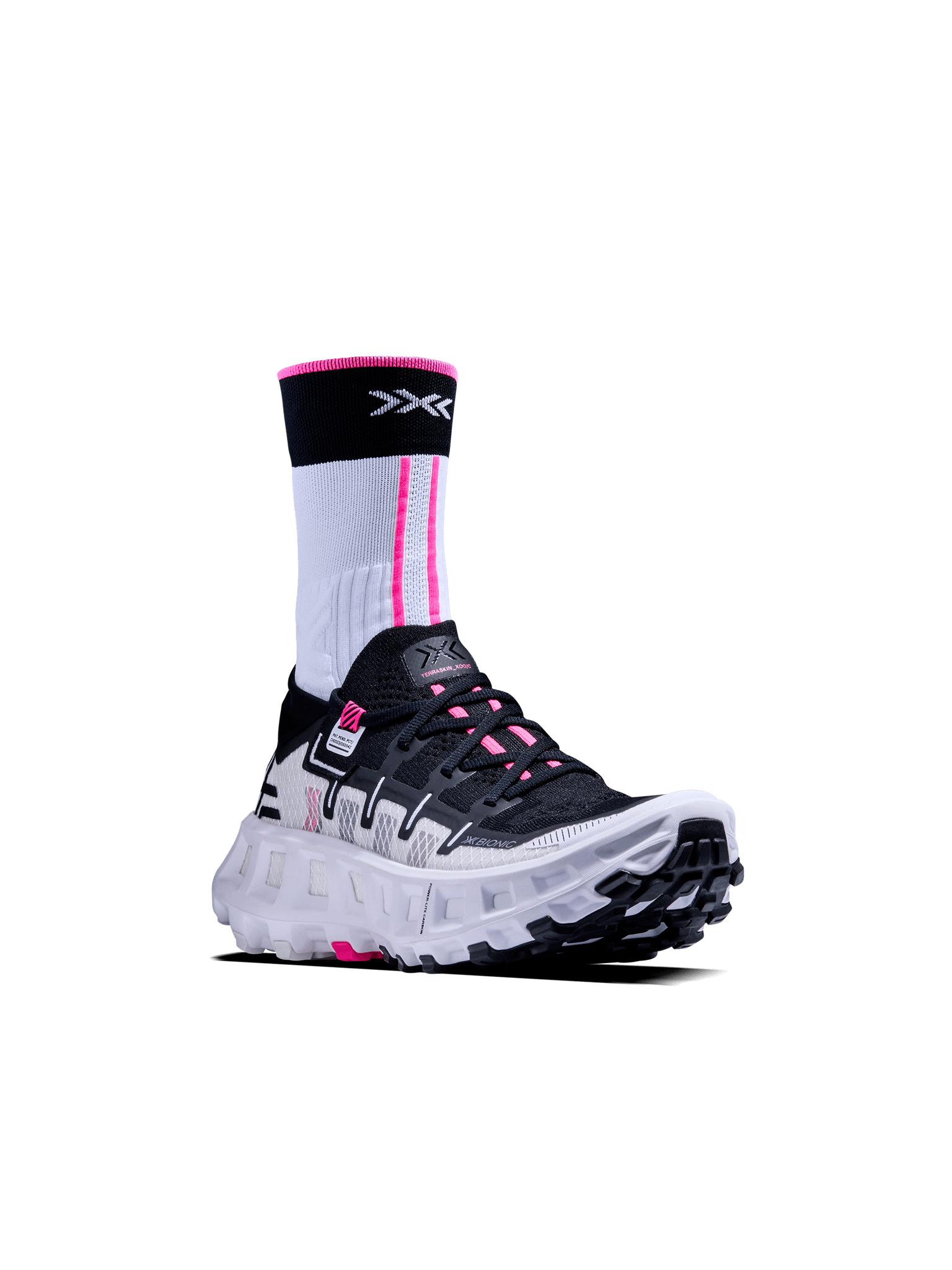 X-BIONIC TERRASKIN X00/C - X Black Fluo Pink - Footwear - 6 of 50