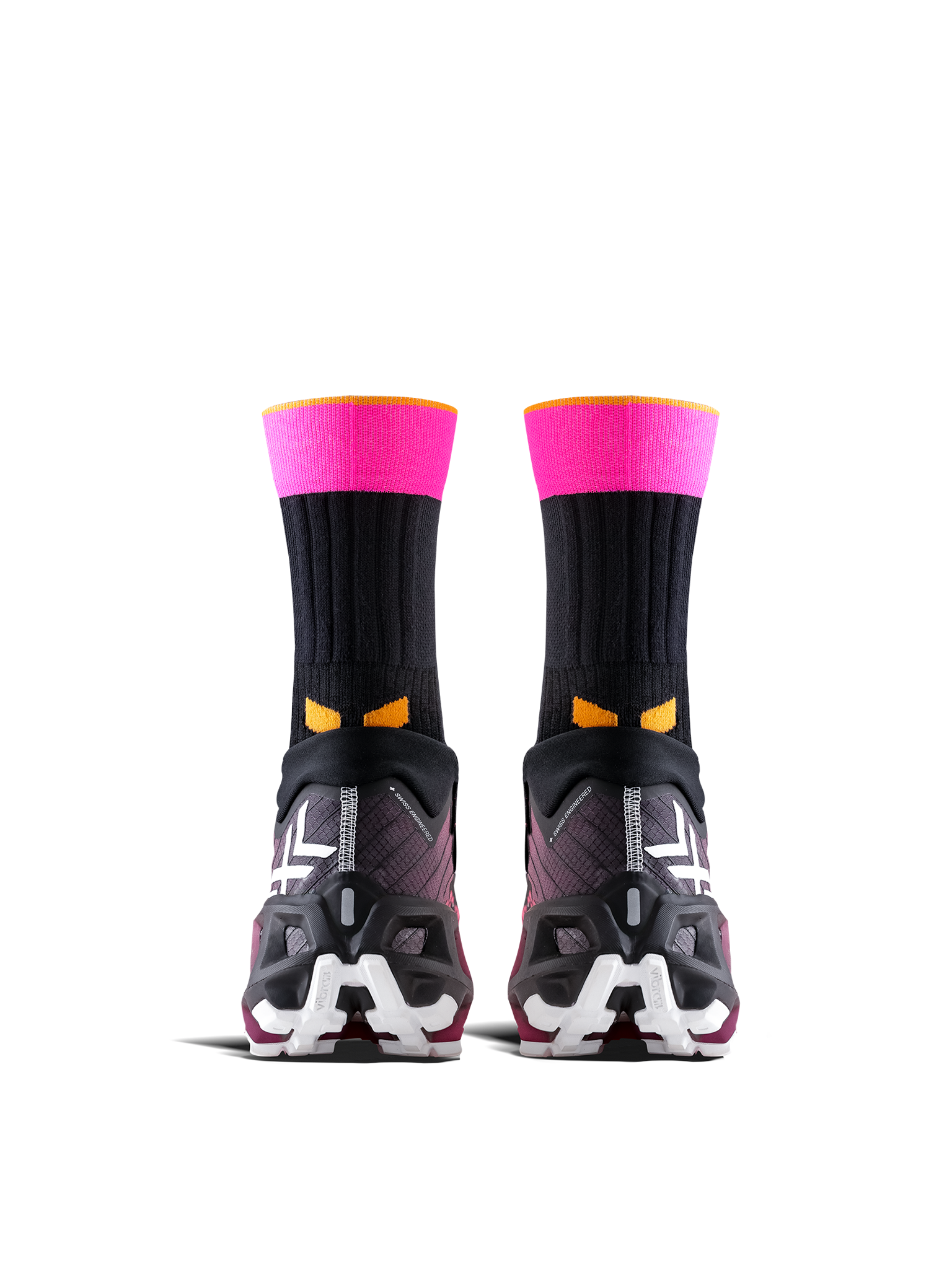 X-BIONIC TERRASKIN X00/C - X Black X White Fluo Pink - Footwear - 41 of 50
