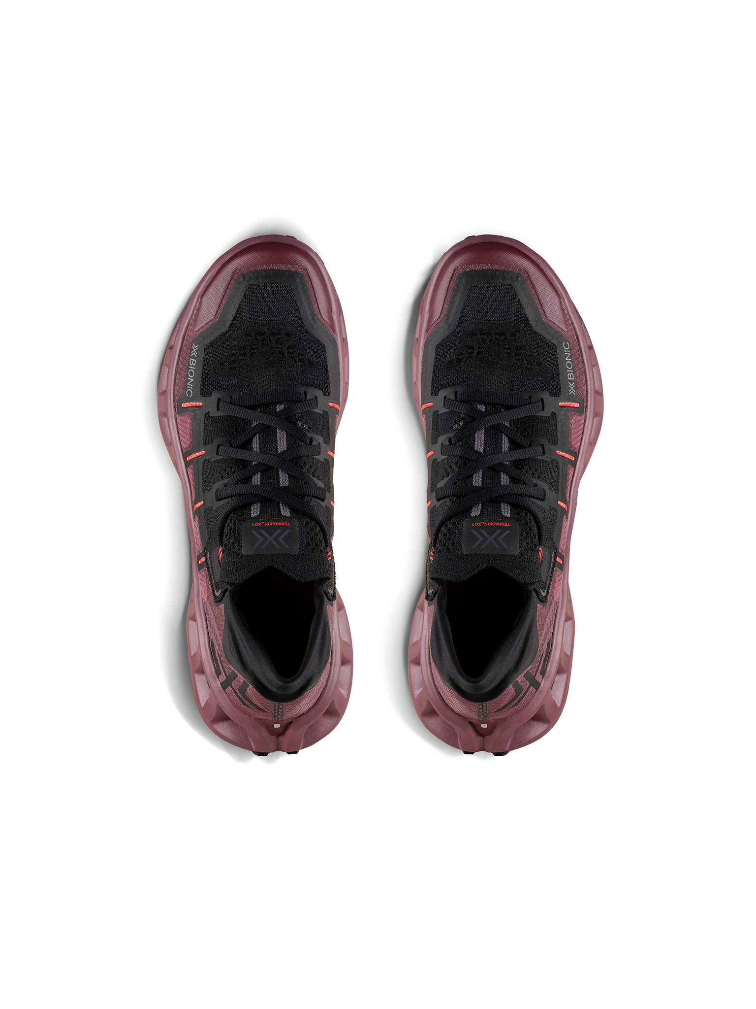X-BIONIC TERRASKIN X01 - Oxide Red X Black - Footwear - 42 of 44