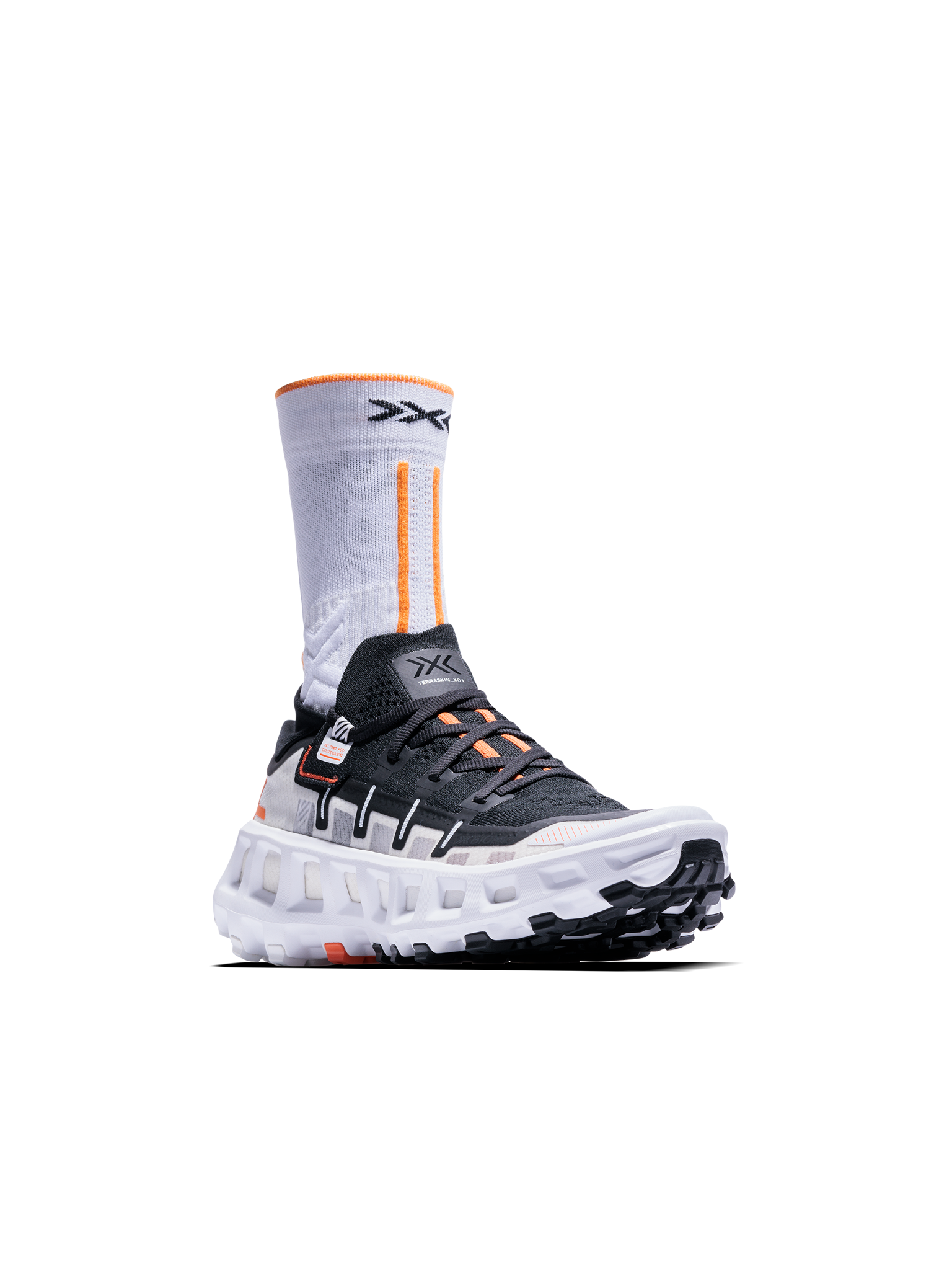 X-BIONIC TERRASKIN X01 - X White X Black - Footwear - 36 of 44