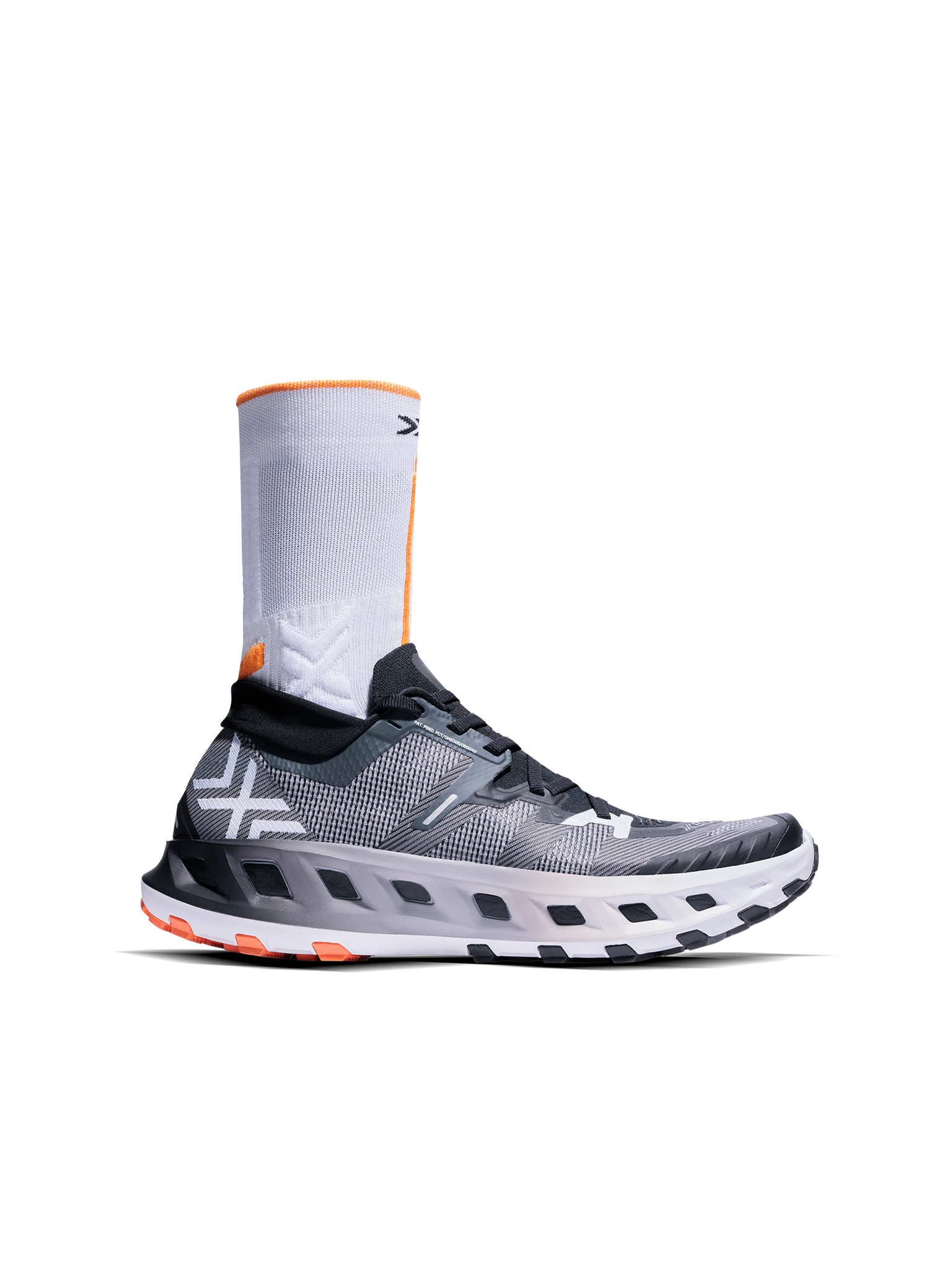 X-BIONIC TERRASKIN X02 - X Black X White Rhino Grey - Footwear - 21 of 50