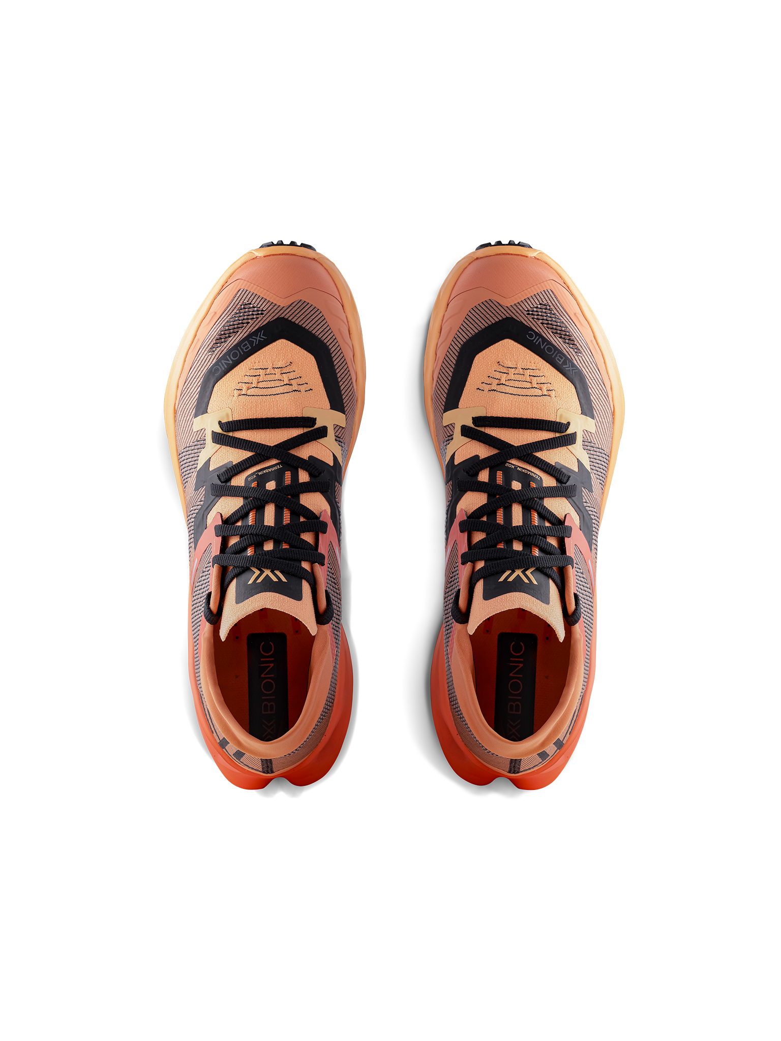 X-BIONIC TERRASKIN X02 - Dusty Rose Fresh Peach X Black - Footwear - 35 of 50