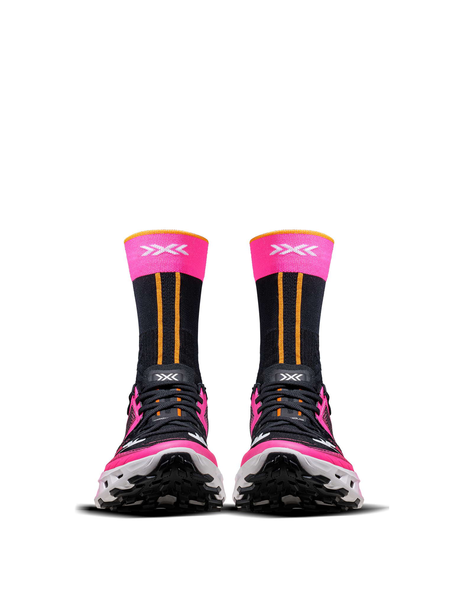 X-BIONIC TERRASKIN X02 - Fluo Pink X Black X White - Footwear - 41 of 50