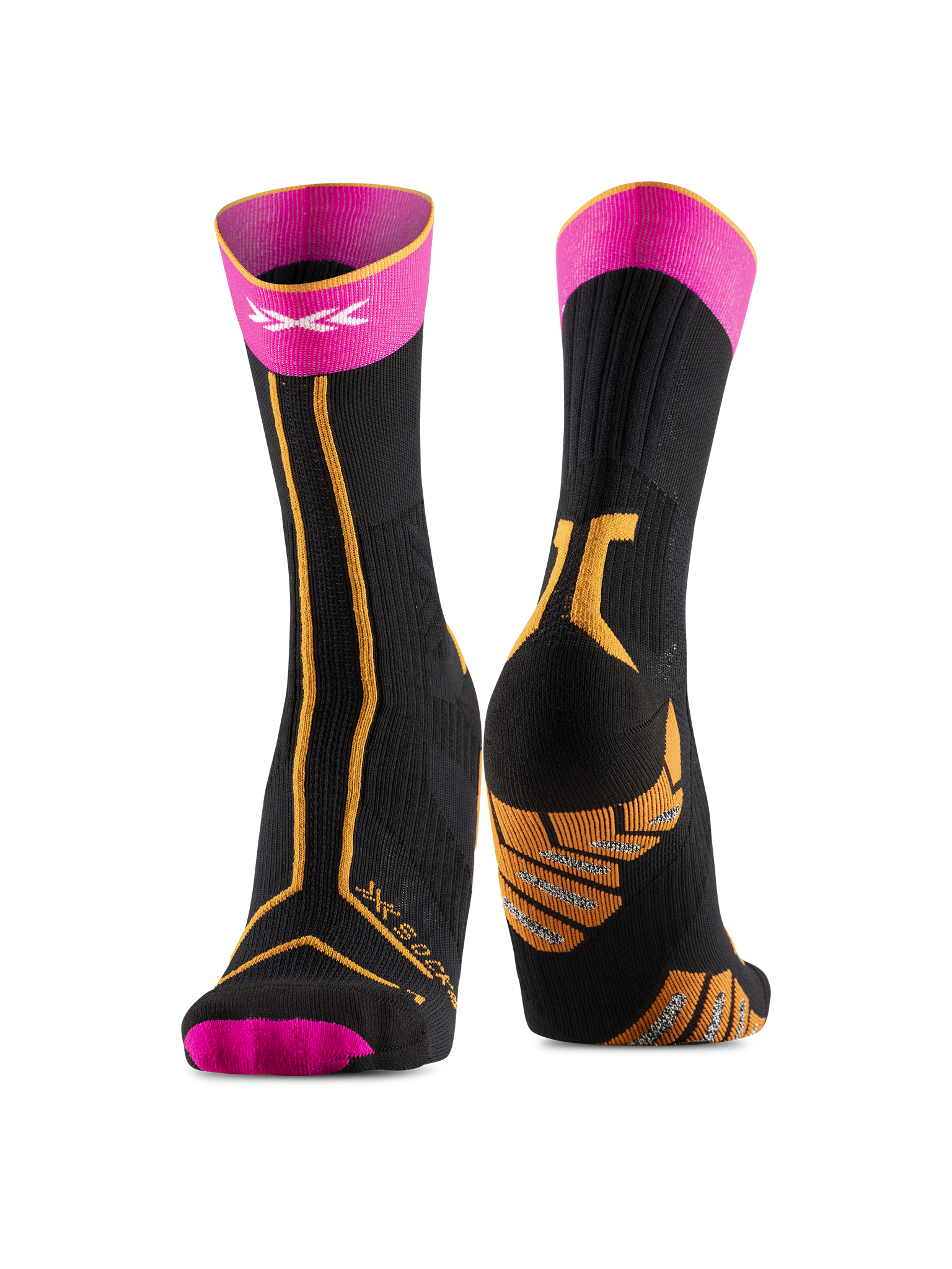 X-BIONIC TERRASKIN X02 - Fluo Pink X Black X White - Footwear - 45 of 50