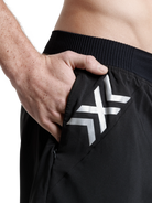 X-BIONIC TWYCE RACE 2in1 SHORTS MEN - Black Charcoal - Hybrid Shorts - 4 of 13