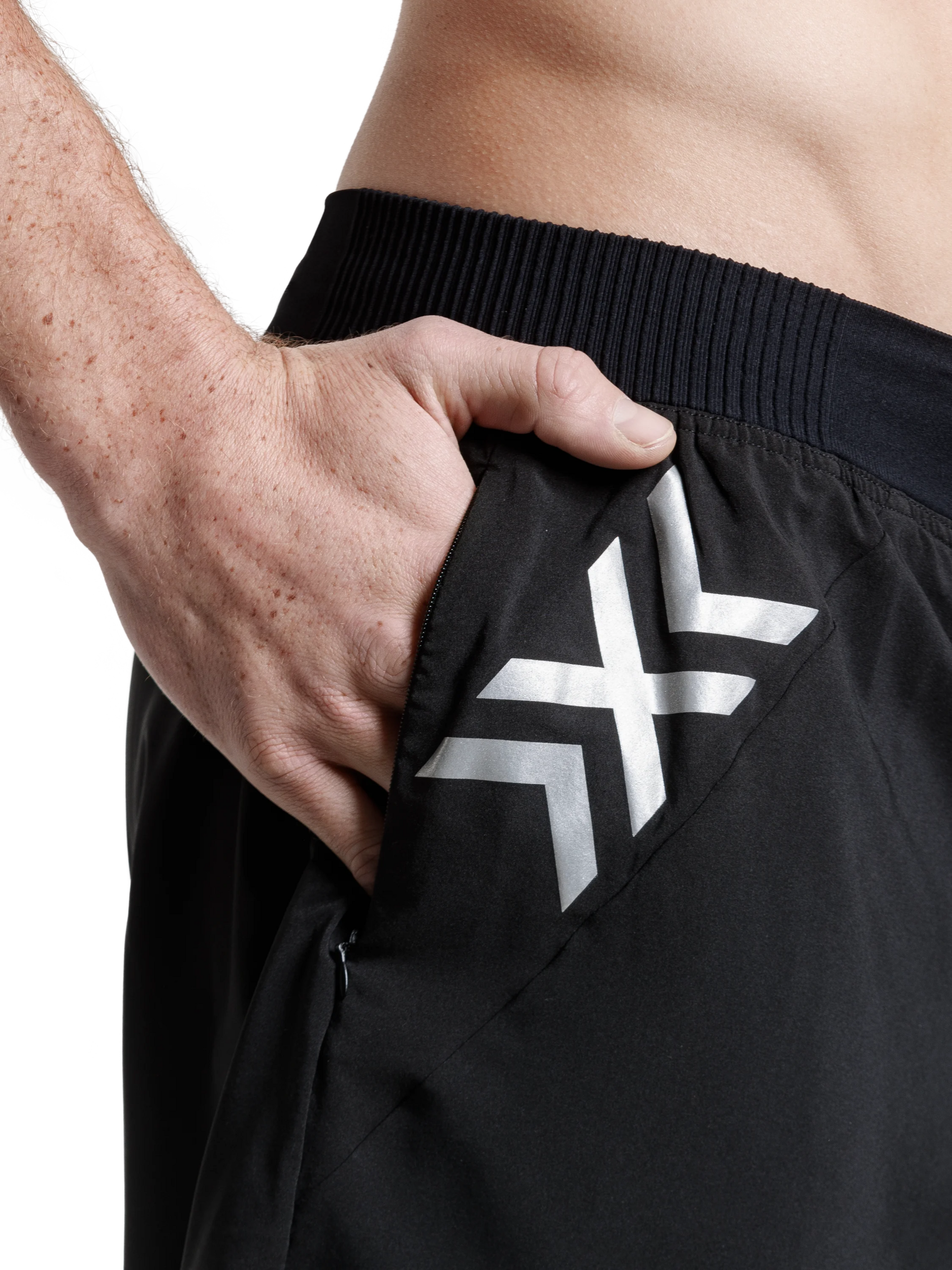 X-BIONIC TWYCE RACE 2in1 SHORTS MEN - Black Charcoal - Hybrid Shorts - 4 of 13