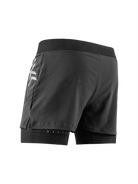 X-BIONIC TWYCE RACE 2in1 SHORTS MEN - Black Charcoal - Hybrid Shorts - 6 of 13