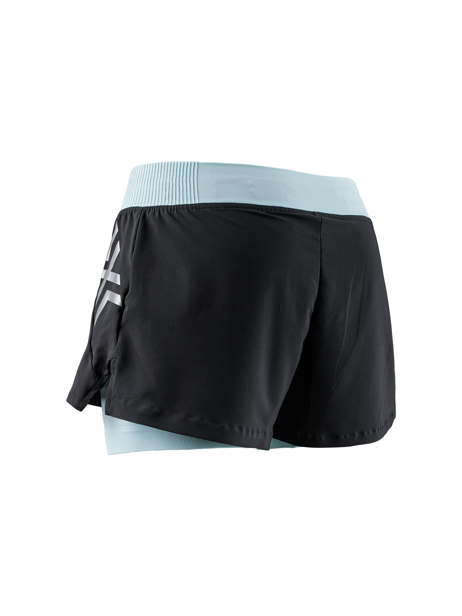 X-BIONIC TWYCE RACE 2in1 SHORTS WMN - Clearwater Black - Hybrid Shorts - 6 of 9