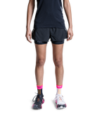 X-BIONIC TWYCE RACE 2in1 SHORTS WMN - X Black X Black - Hybrid Shorts - 9 of 9