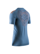 X-BIONIC TWYCE RUN SHIRT SS MEN - Mineral Blue Orange - T-Shirts - 7 of 10