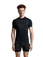 X-BIONIC TWYCE RUN SHIRT SS MEN - Black Charcoal - T-Shirts - 3 of 10