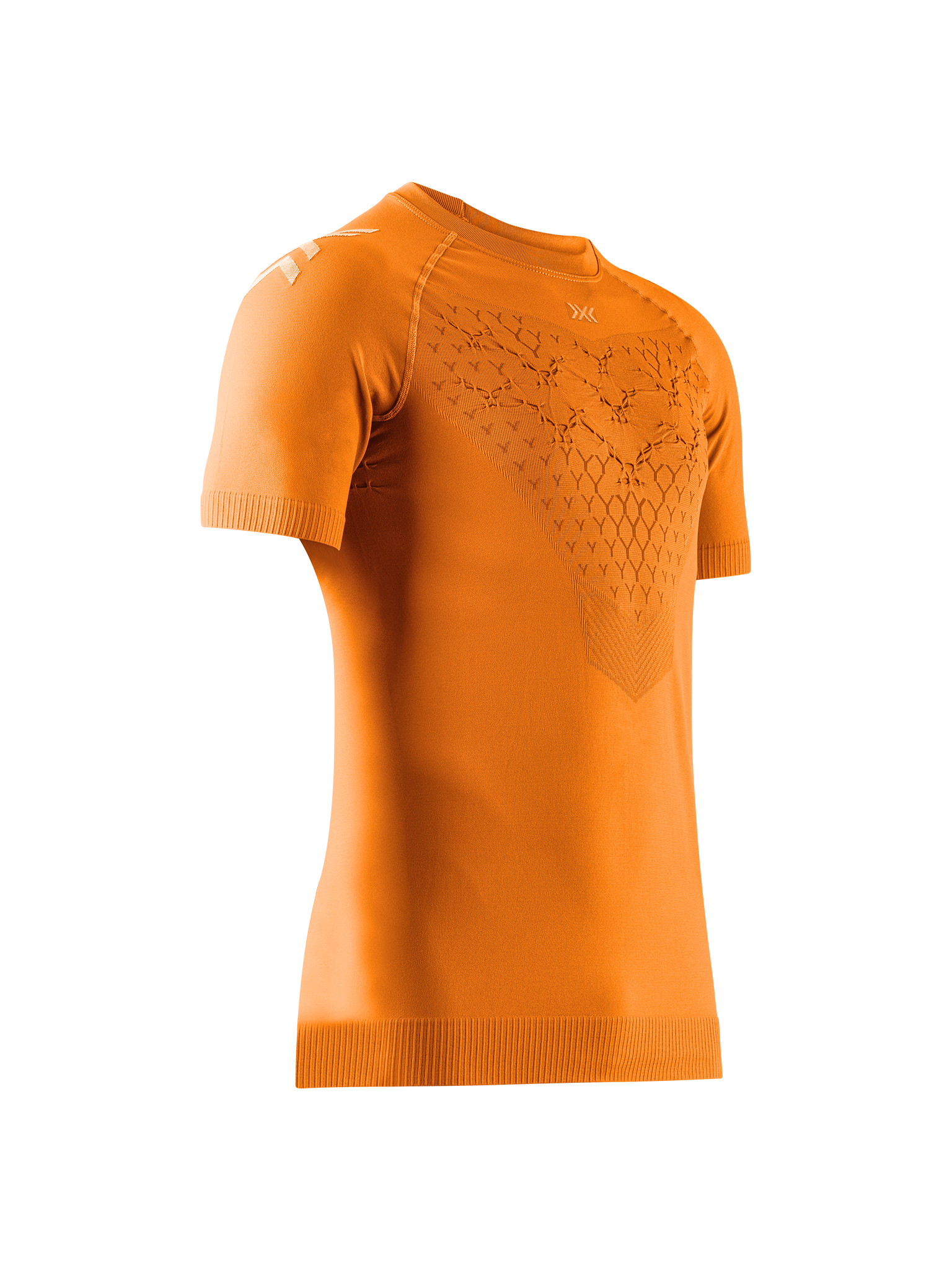 X-BIONIC TWYCE RUN SHIRT SS MEN - Blazing Orange Arctic White - T-Shirts - 5 of 10