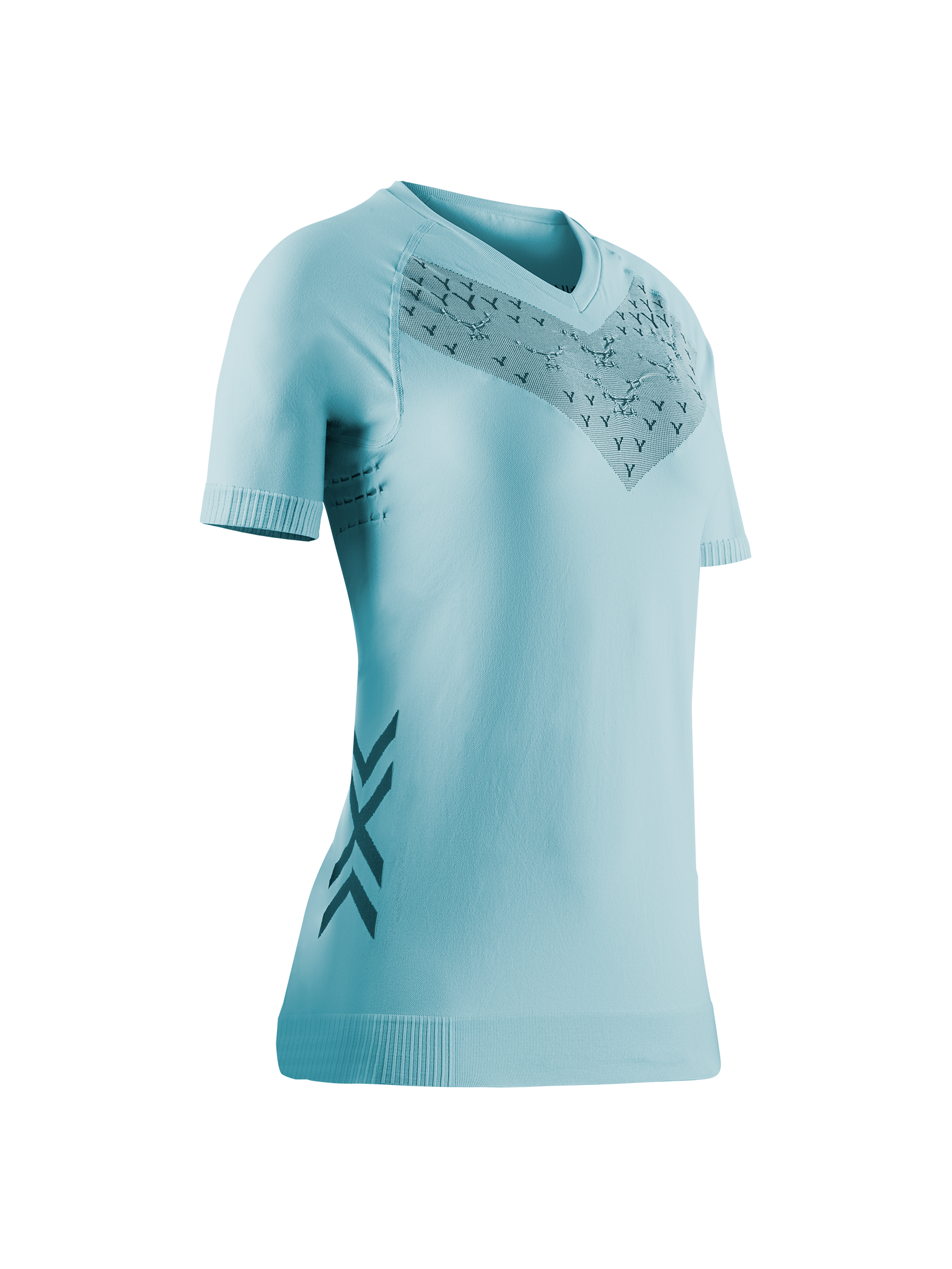 X-BIONIC TWYCE RUN SHIRT SS WMN - Clearwater Black - T-Shirts - 1 of 10