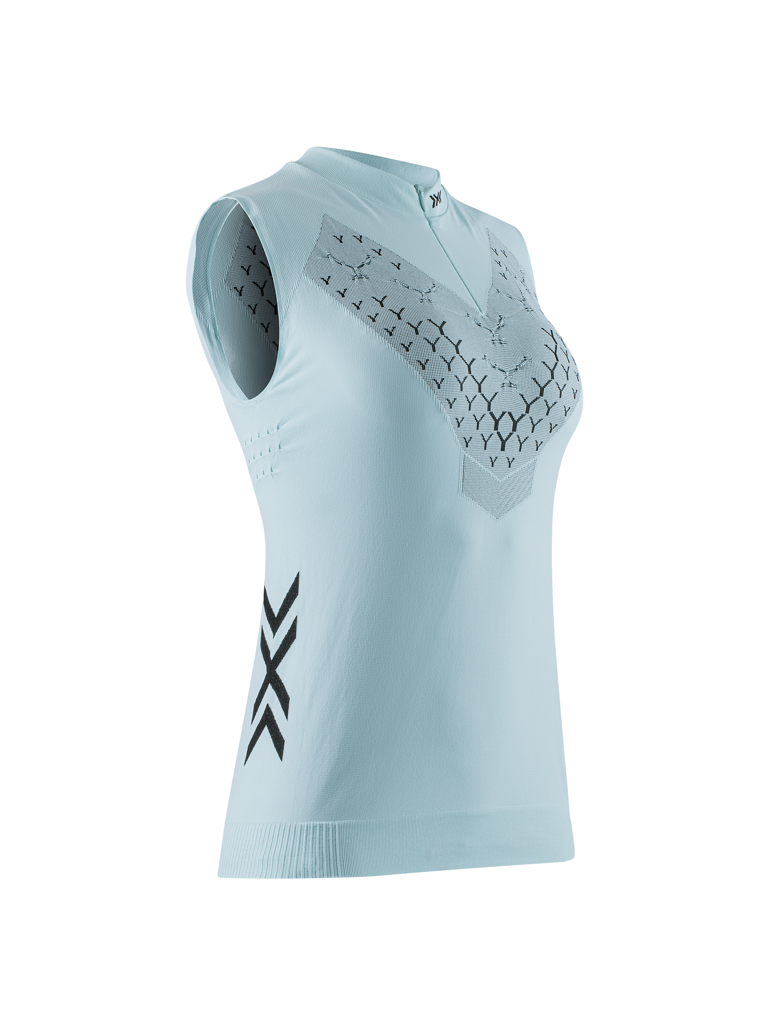 X-BIONIC TWYCE RUN SINGLET WMN - Clearwater Black - Tanks - 1 of 2