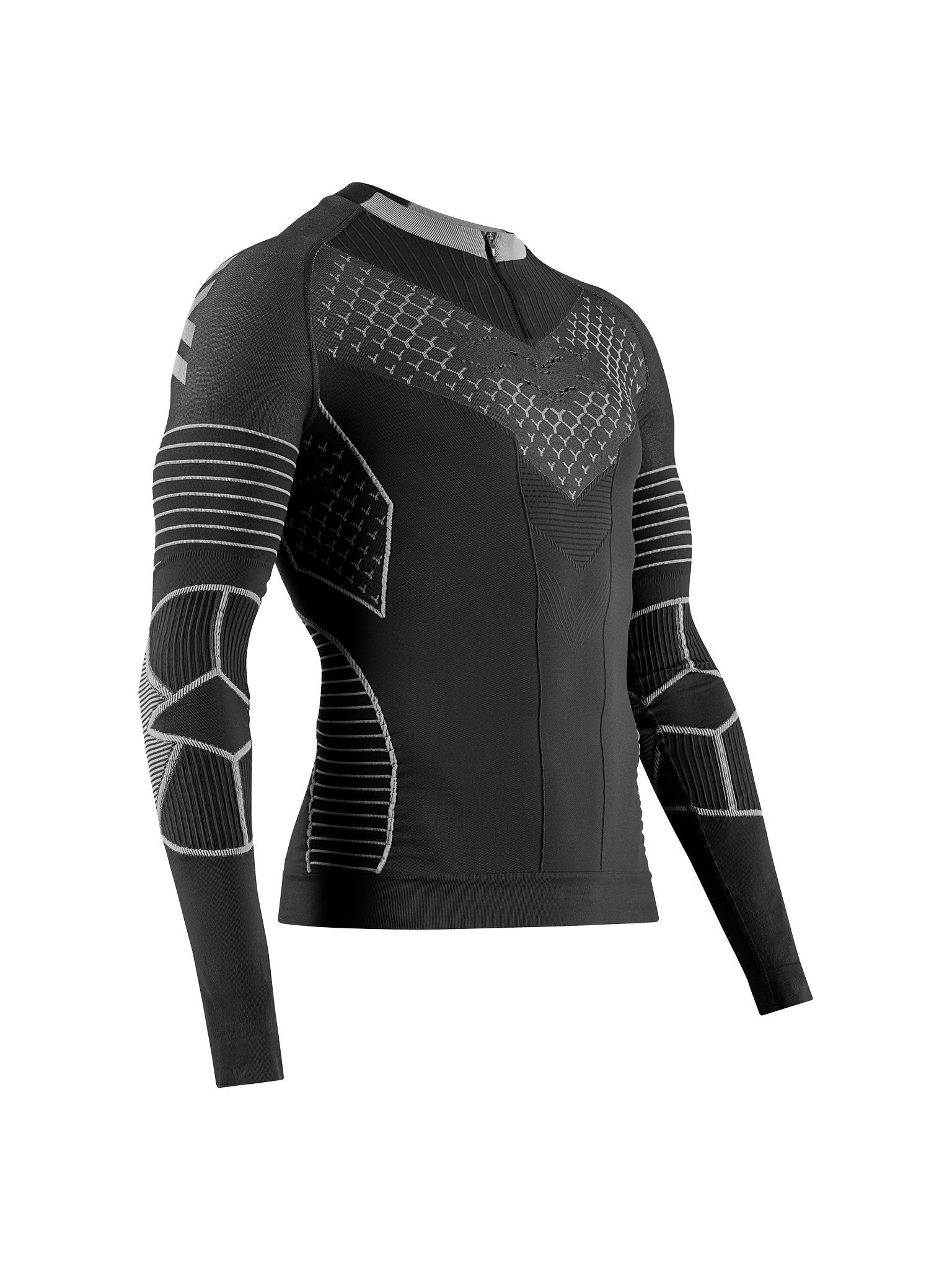 X-BIONIC TWYCE RACE SHIRT LS MEN - Black Charcoal - Longsleeves - 1 of 3