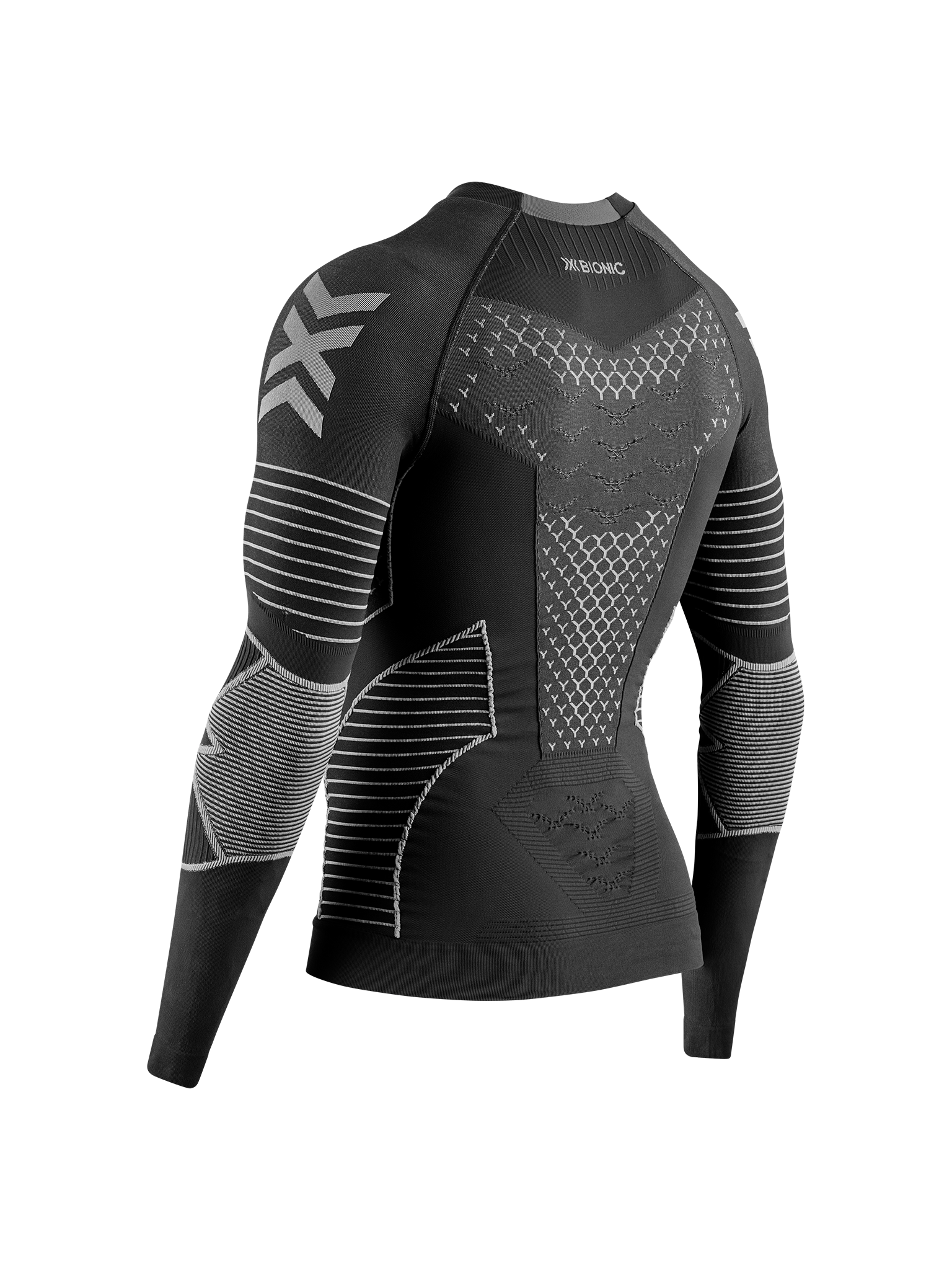 X-BIONIC TWYCE RACE SHIRT LS MEN - Black Charcoal - Longsleeves - 2 of 3