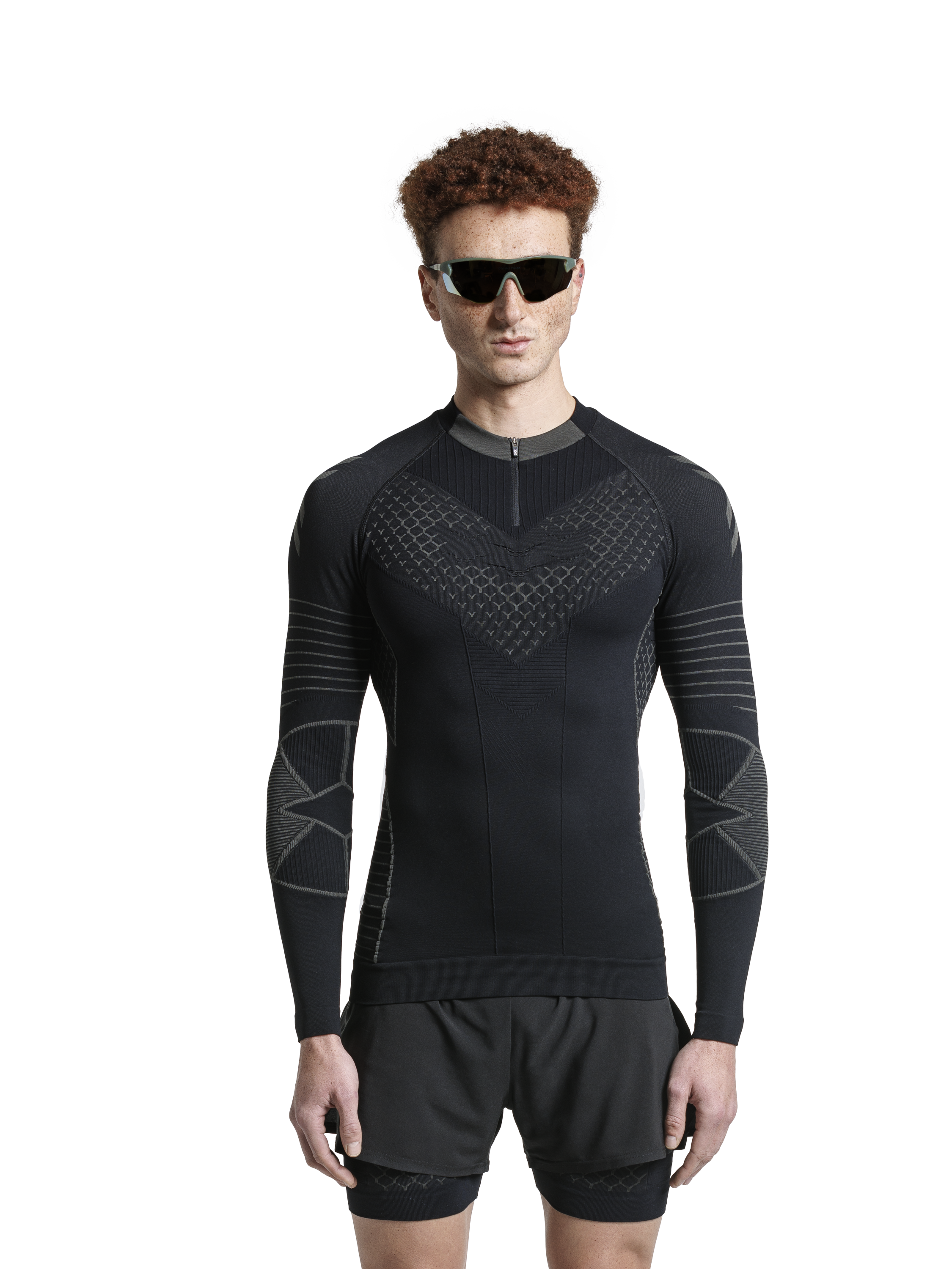 X-BIONIC TWYCE RACE SHIRT LS MEN - Black Charcoal - Longsleeves - 3 of 3