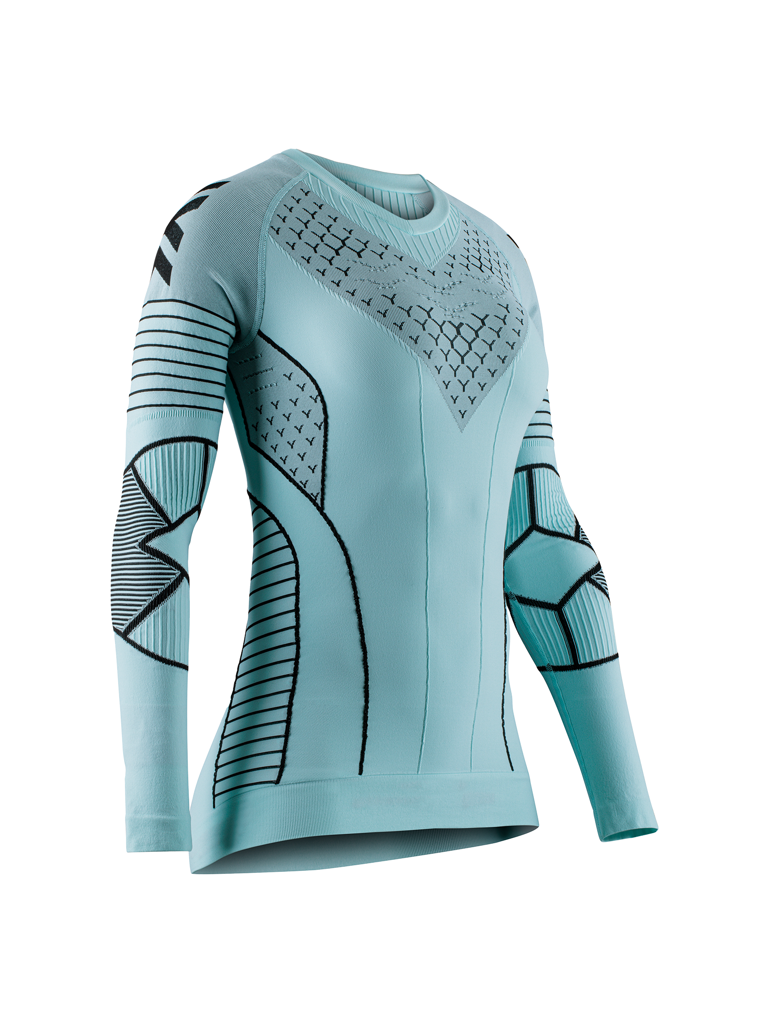 X-BIONIC TWYCE RACE SHIRT LS WMN - Clearwater Black - Longsleeves - 1 of 2