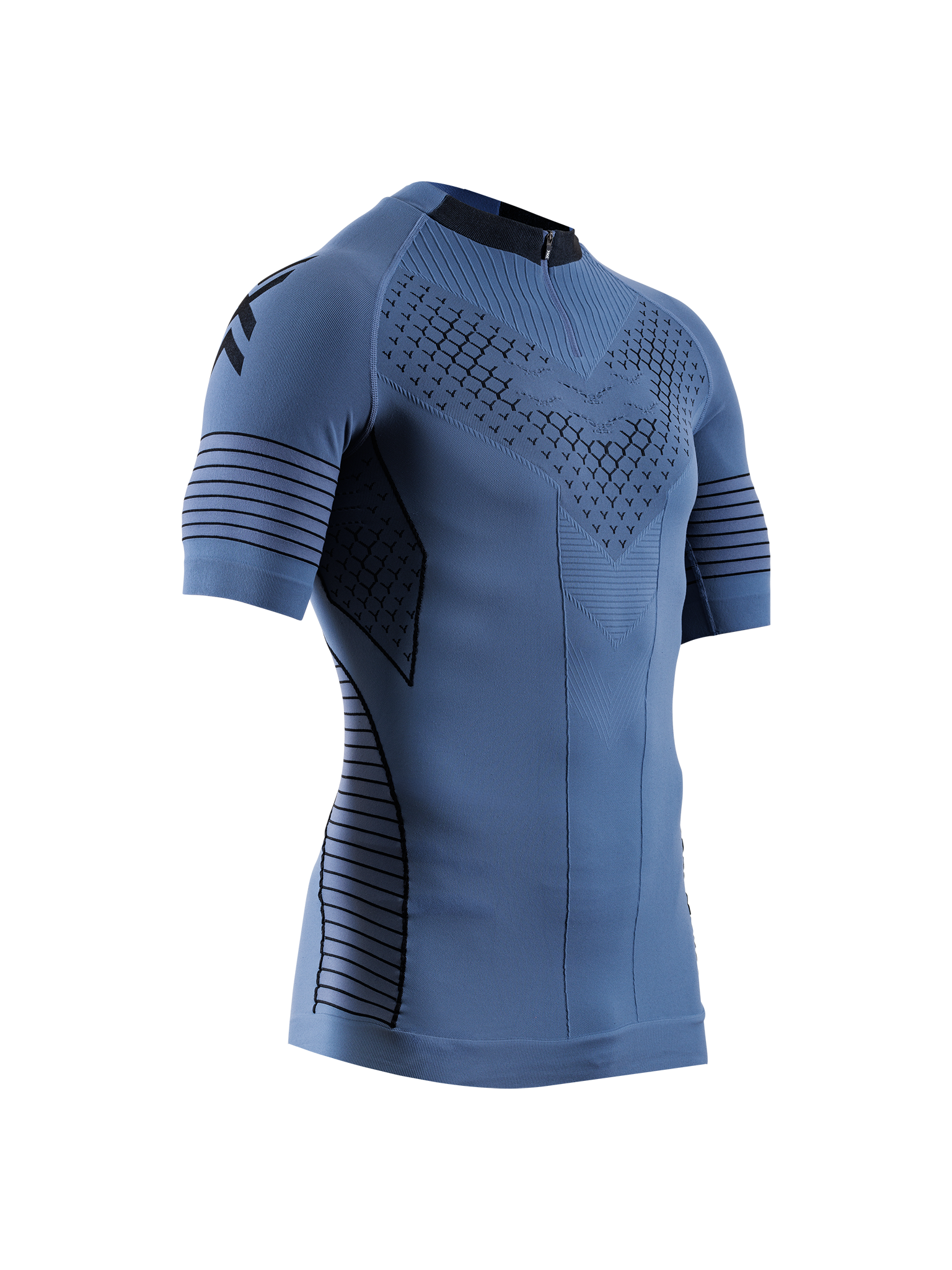 X-BIONIC TWYCE RACE SHIRT SS MEN - Slate Blue X Black - T-Shirts - 5 of 7