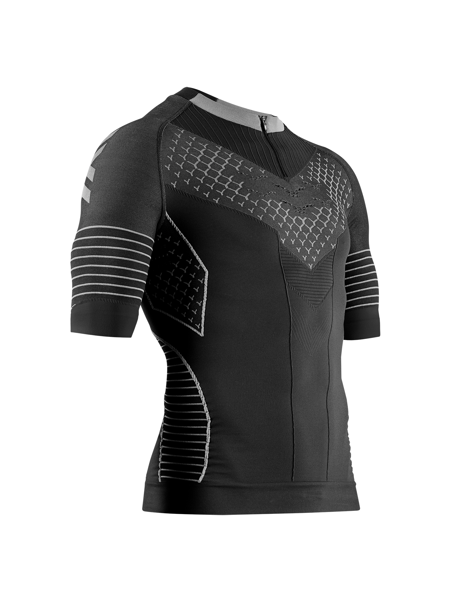 X-BIONIC TWYCE RACE SHIRT SS MEN - Black Charcoal - T-Shirts - 1 of 7