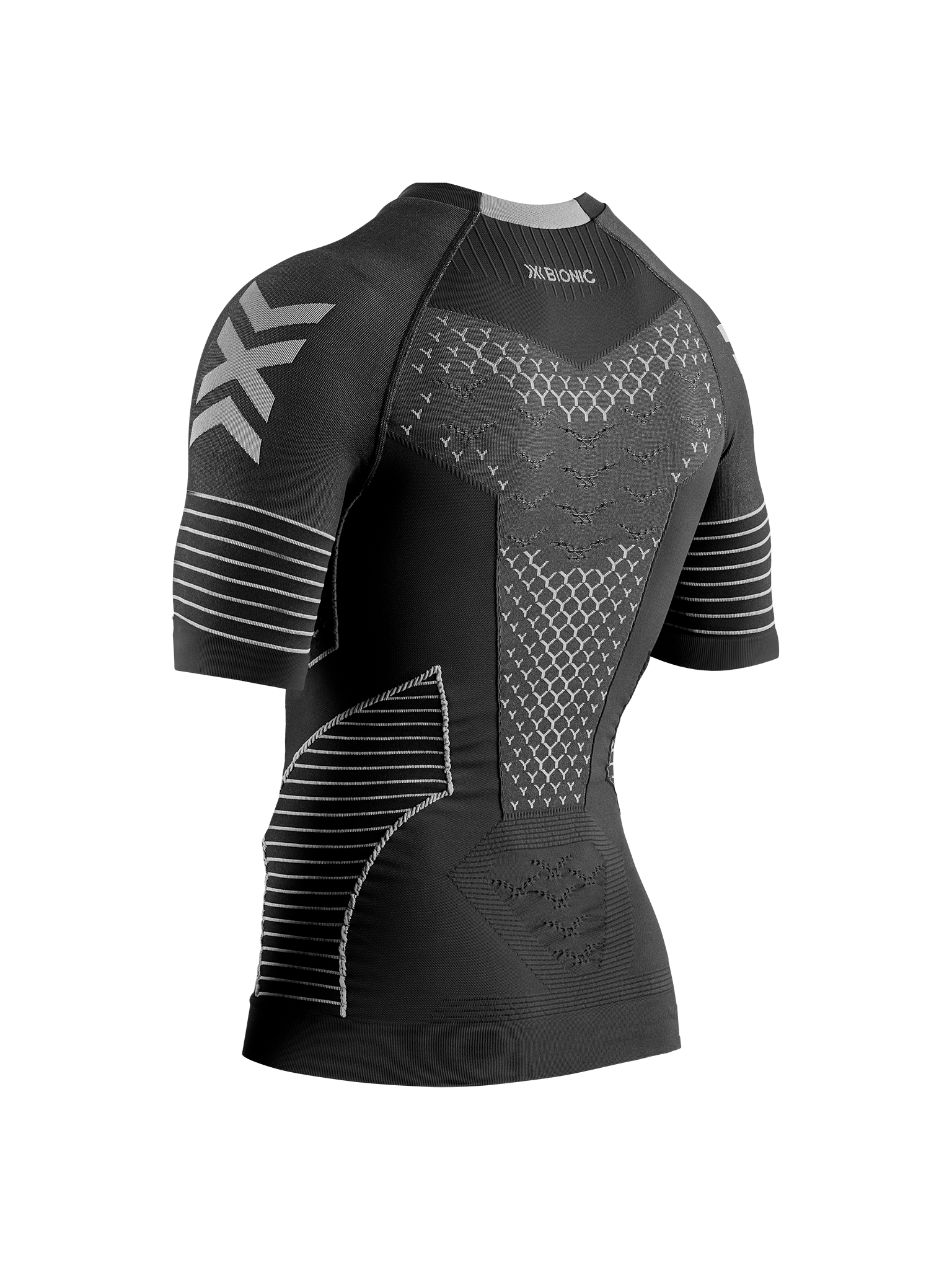 X-BIONIC TWYCE RACE SHIRT SS MEN - Black Charcoal - T-Shirts - 2 of 7