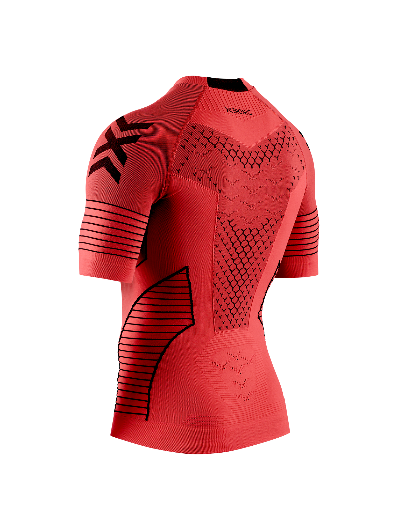 X-BIONIC TWYCE RACE SHIRT SS MEN - Red Black - T-Shirts - 4 of 7