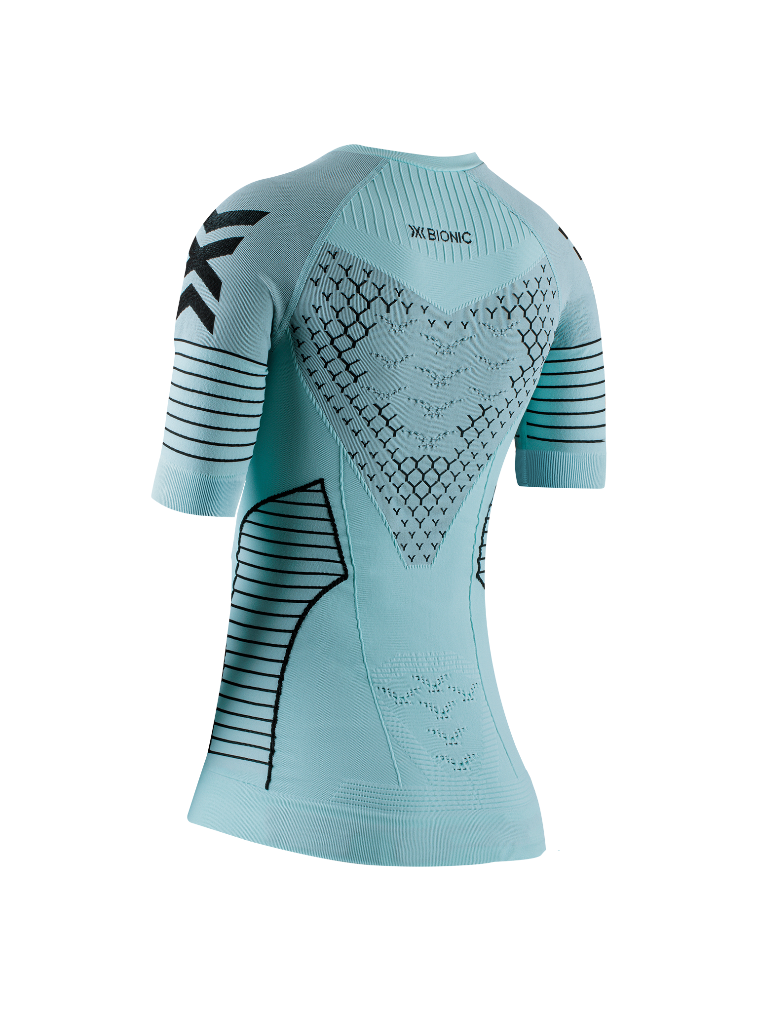 X-BIONIC TWYCE RACE SHIRT SS WMN - Clearwater Black - T-Shirts - 4 of 9