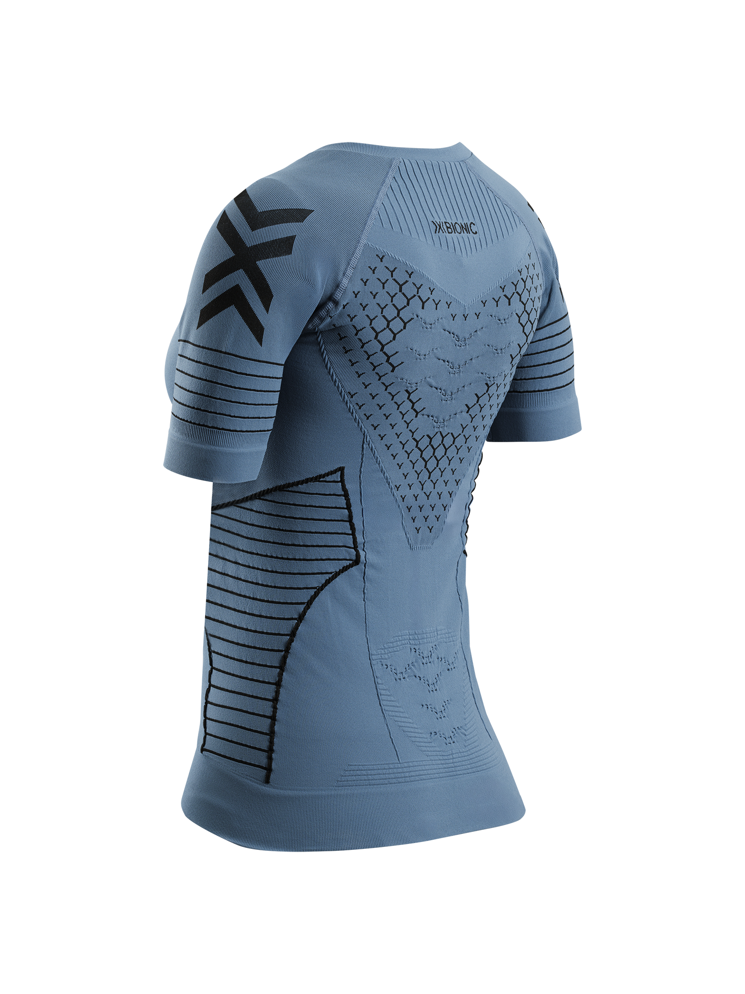 X-BIONIC TWYCE RACE SHIRT SS WMN - Slate Blue X Black - T-Shirts - 6 of 9