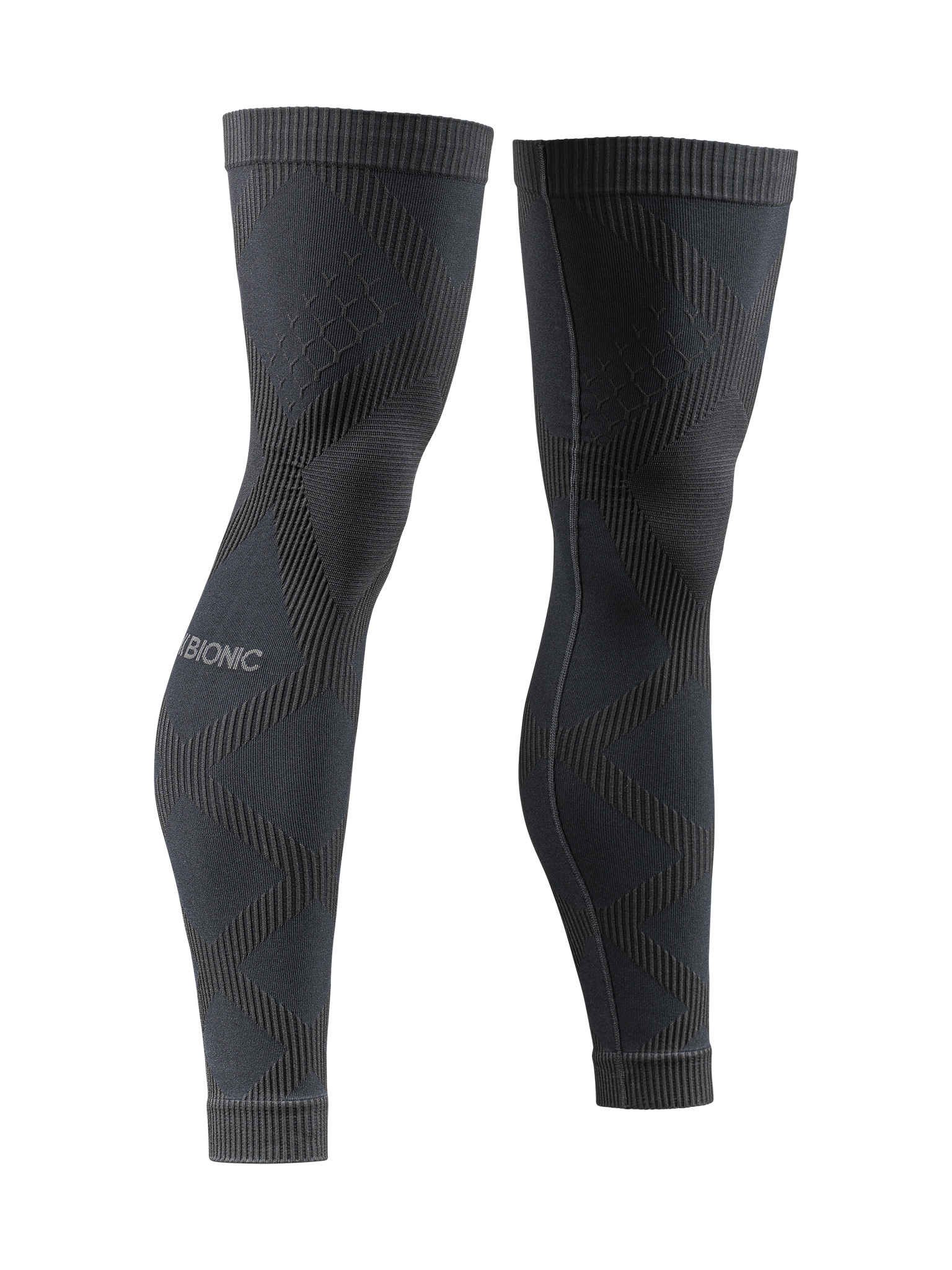 X-BIONIC TWYCE LEGSLEEVE - Black Charcoal - Warmers & Spykers - 1 of 2