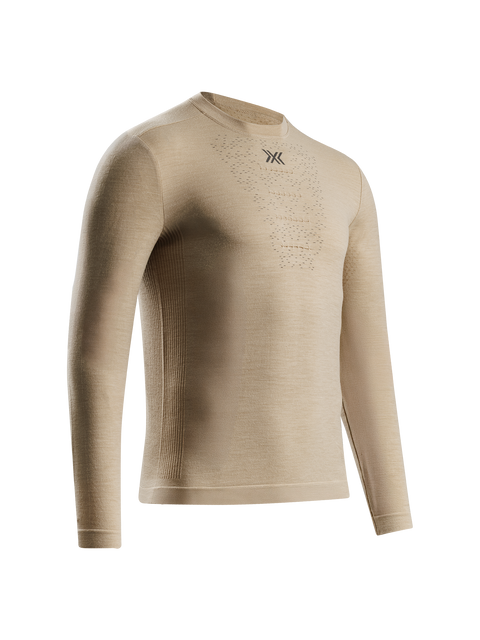 X-BIONIC MIGHTYWOOL SHIRT LS MEN - Sand - Longsleeves - 10 of 24