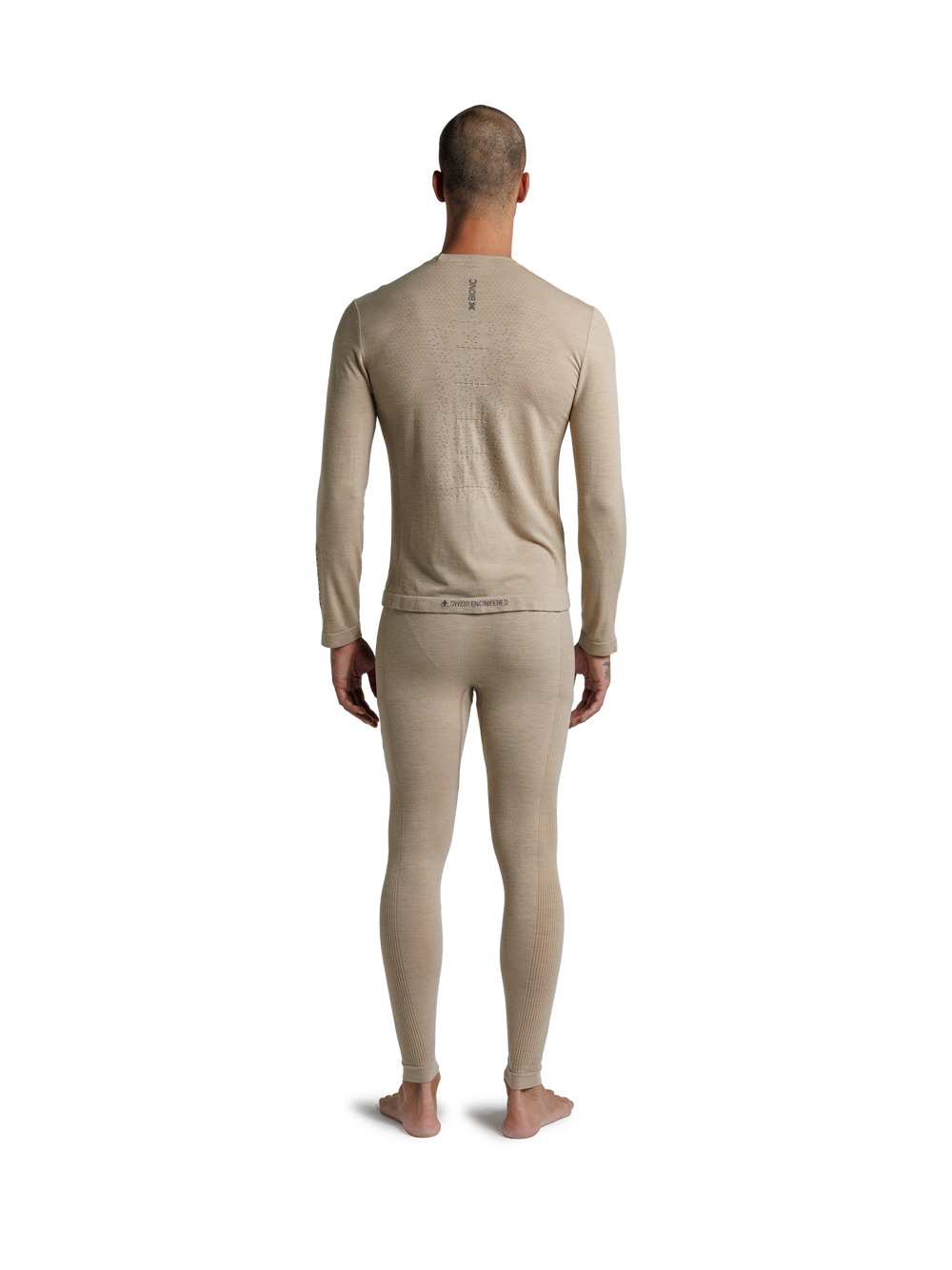 X-BIONIC MIGHTYWOOL SHIRT LS MEN - Sand - Longsleeves - 23 of 24