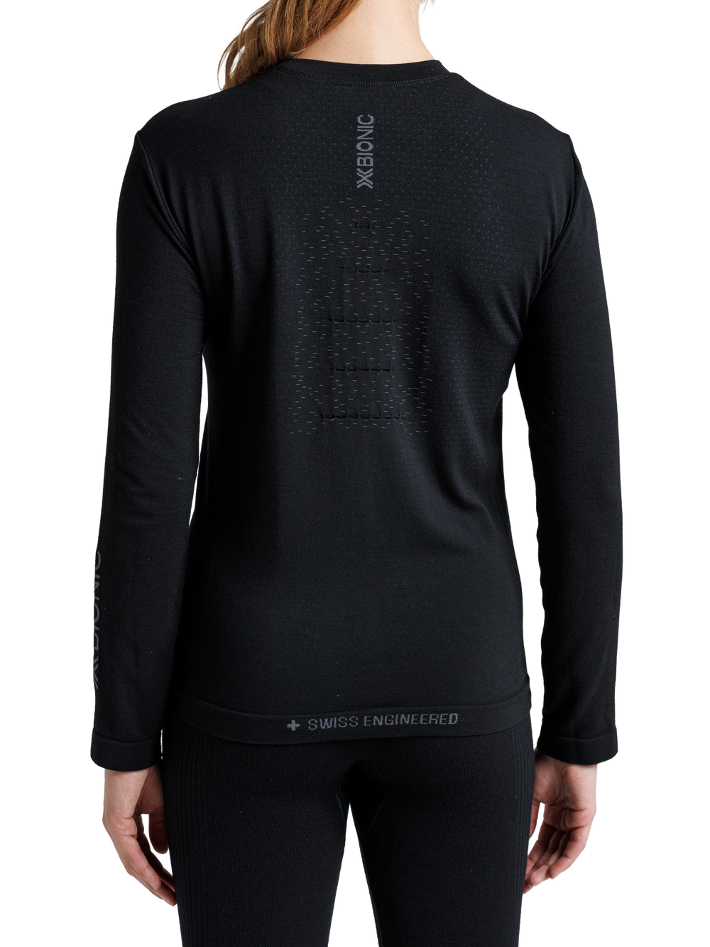 X-BIONIC MIGHTYWOOL SHIRT LS WMN - X Black - Longsleeves - 13 of 30