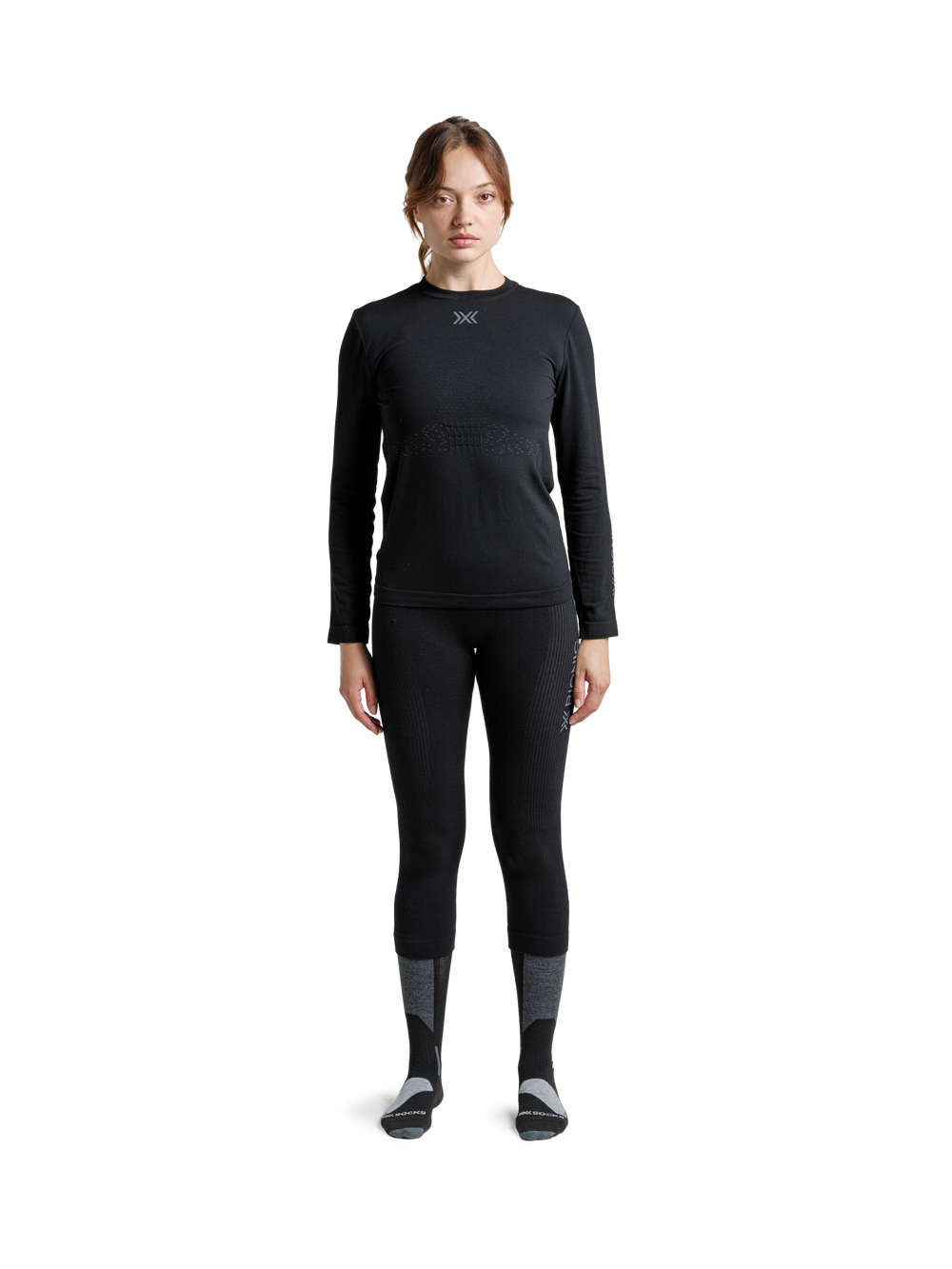 X-BIONIC MIGHTYWOOL SHIRT LS WMN - X Black - Longsleeves - 3 of 30