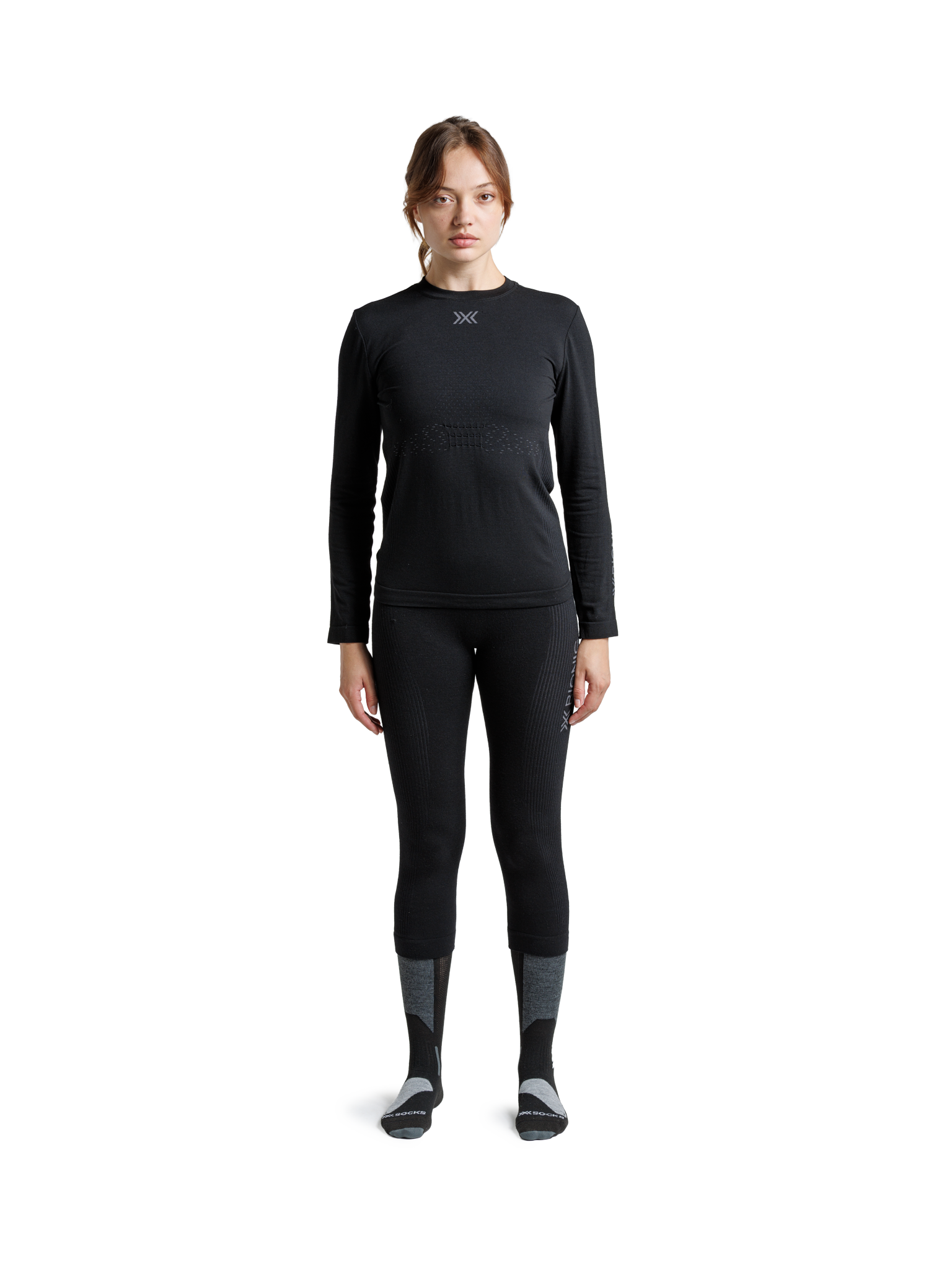 X-BIONIC MIGHTYWOOL SHIRT LS WMN - X Black - Longsleeves - 3 of 30