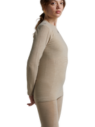 X-BIONIC MIGHTYWOOL SHIRT LS WMN - Sand - Longsleeves - 27 of 30