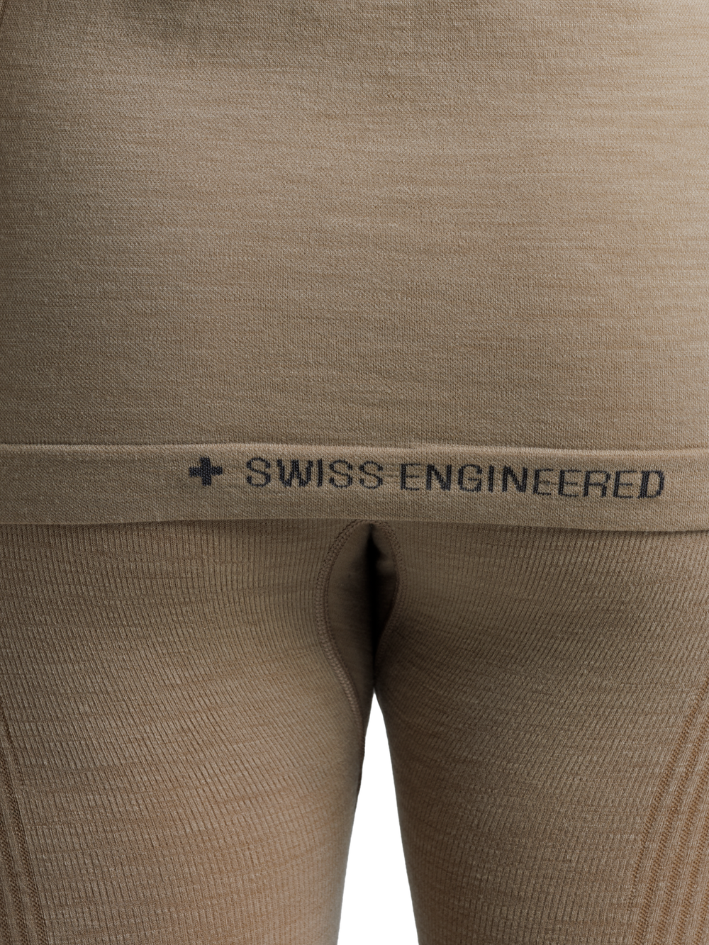 X-BIONIC MIGHTYWOOL SHIRT LS WMN - Sand - Longsleeves - 30 of 30