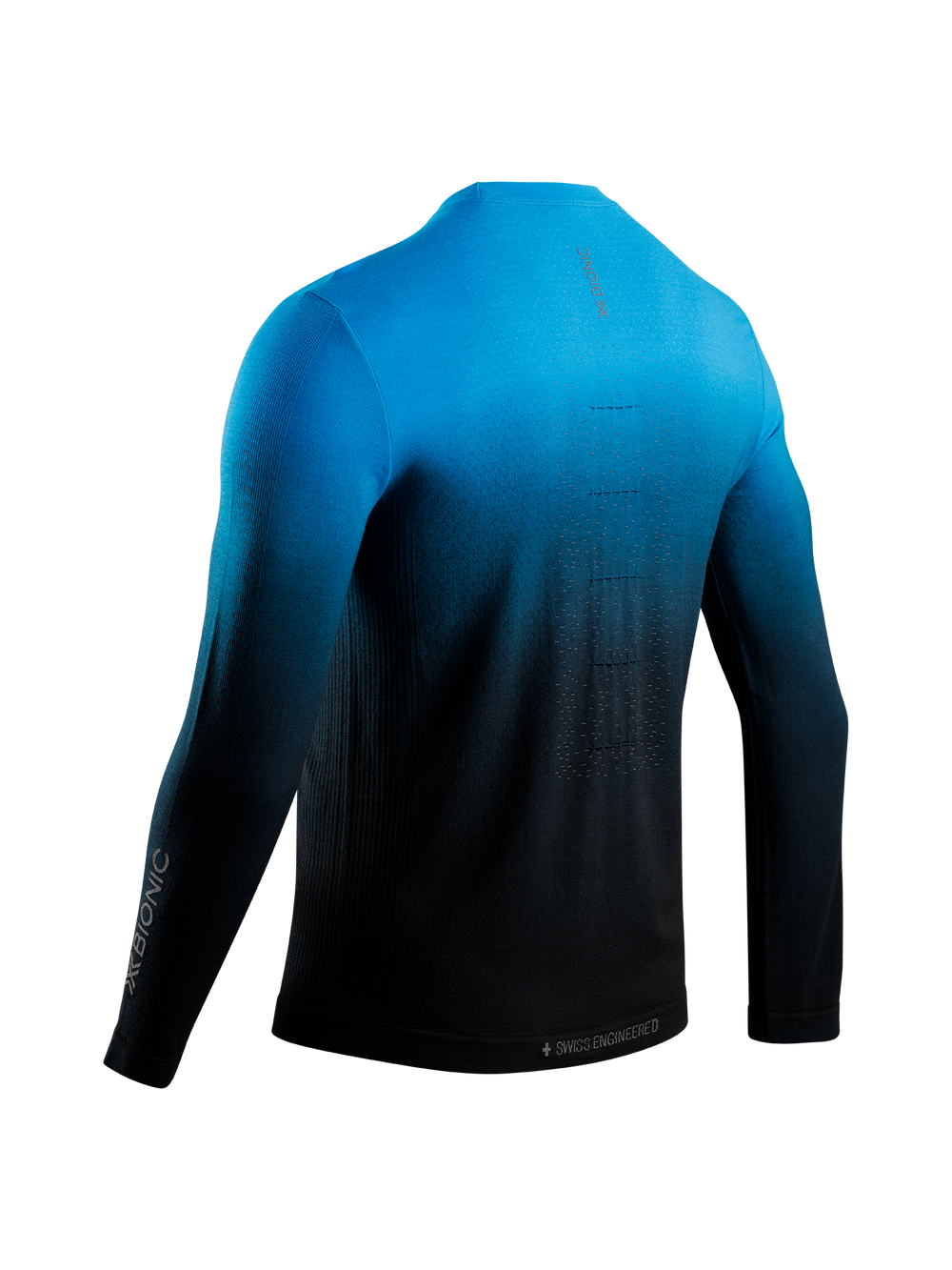 X-BIONIC MIGHTYWOOL SHIRT LS MEN - Eternal Ice X Black - Longsleeves - 2 of 11