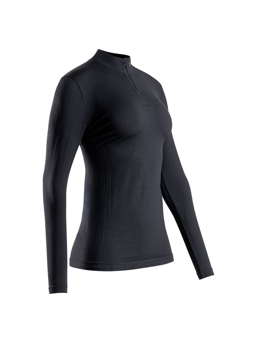 X-BIONIC MIGHTYWOOL SHIRT LS 1/2 ZIP WMN - X Black - Longsleeves - 1 of 12