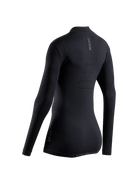 X-BIONIC MIGHTYWOOL SHIRT LS 1/2 ZIP WMN - X Black - Longsleeves - 2 of 12