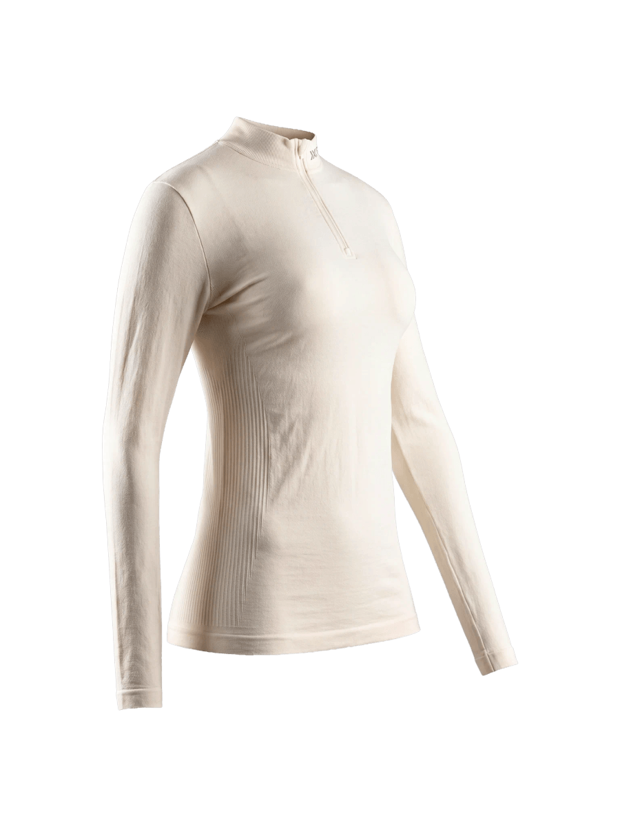 MIGHTYWOOL SHIRT LS 1/2 ZIP WMN