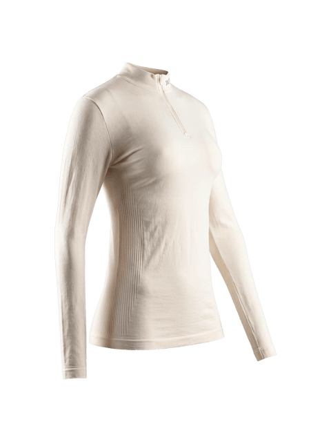 MIGHTYWOOL SHIRT LS 1/2 ZIP WMN