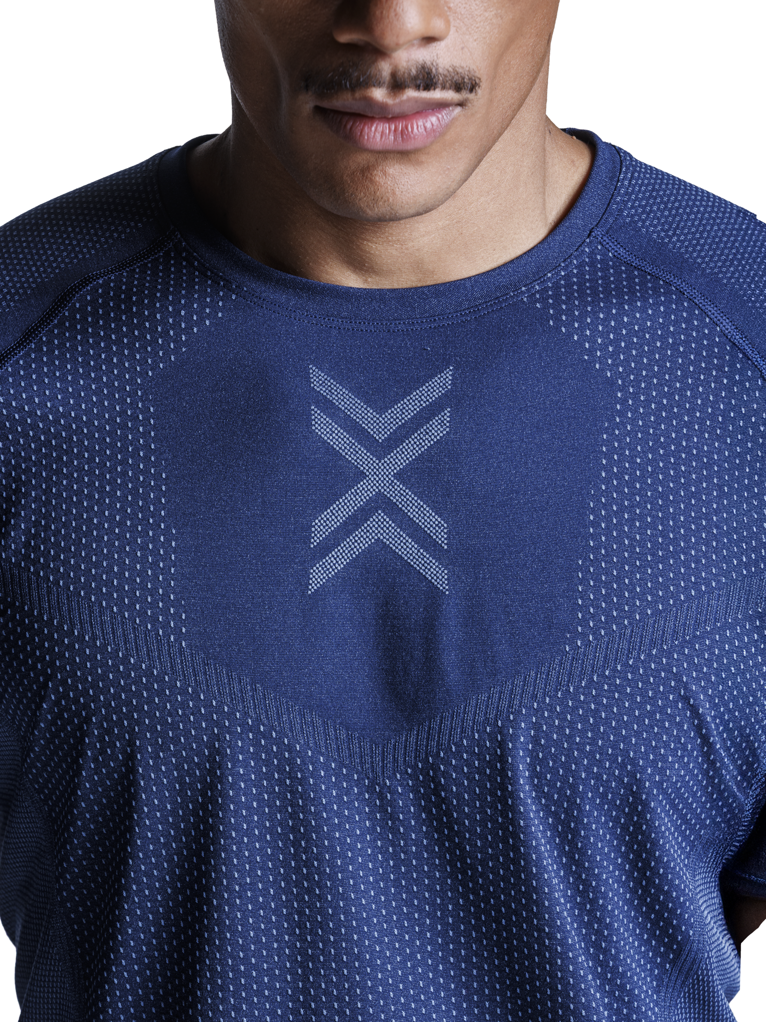 X-BIONIC XCEED RUN SHIRT LS MEN - Marine Slate Blue - Longsleeves - 5 of 21