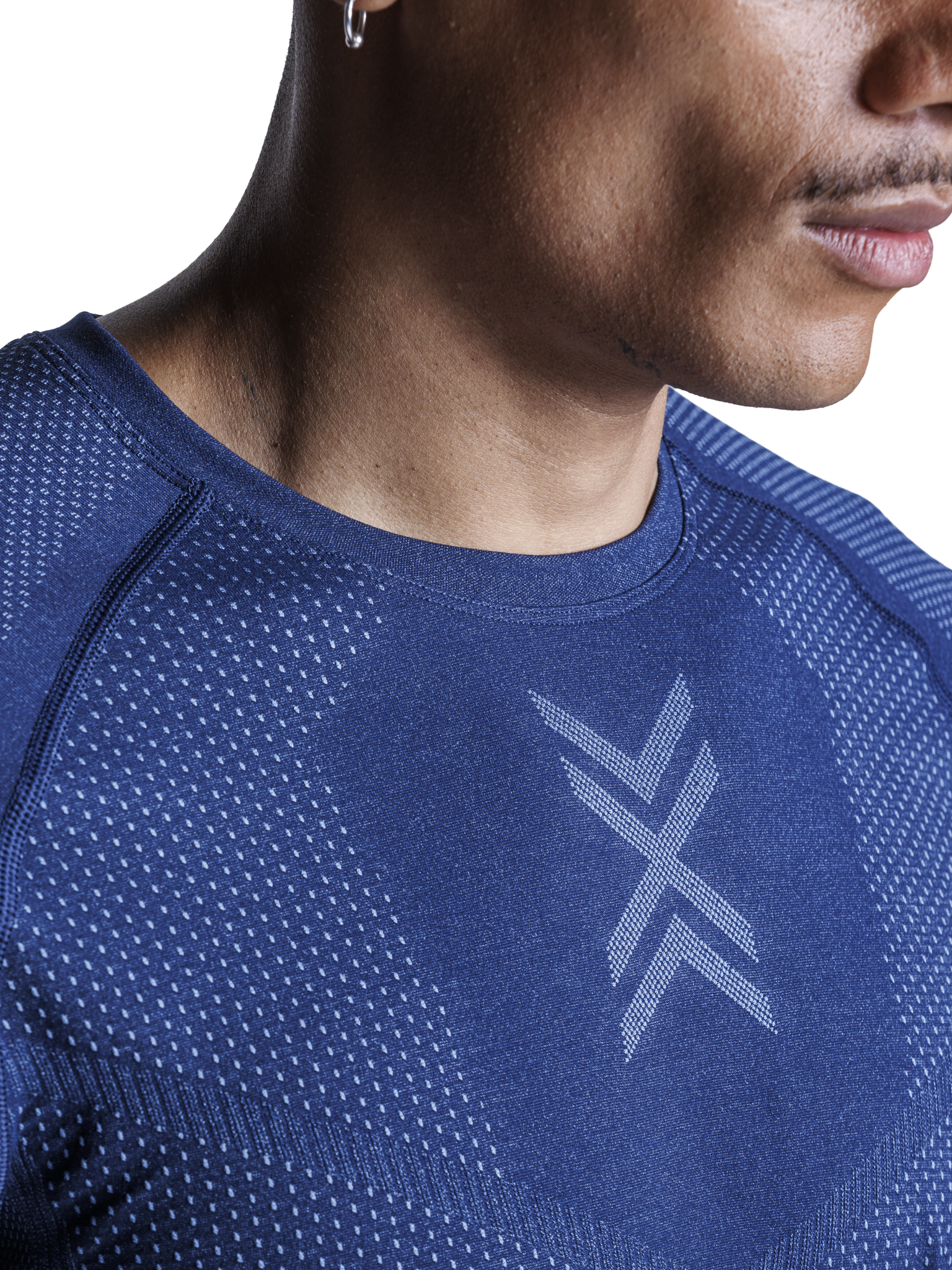 X-BIONIC XCEED RUN SHIRT LS MEN - Marine Slate Blue - Longsleeves - 6 of 21