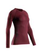 X-BIONIC XCEED RUN SHIRT LS WMN - Oxide Red X Black - Longsleeves - 11 of 23